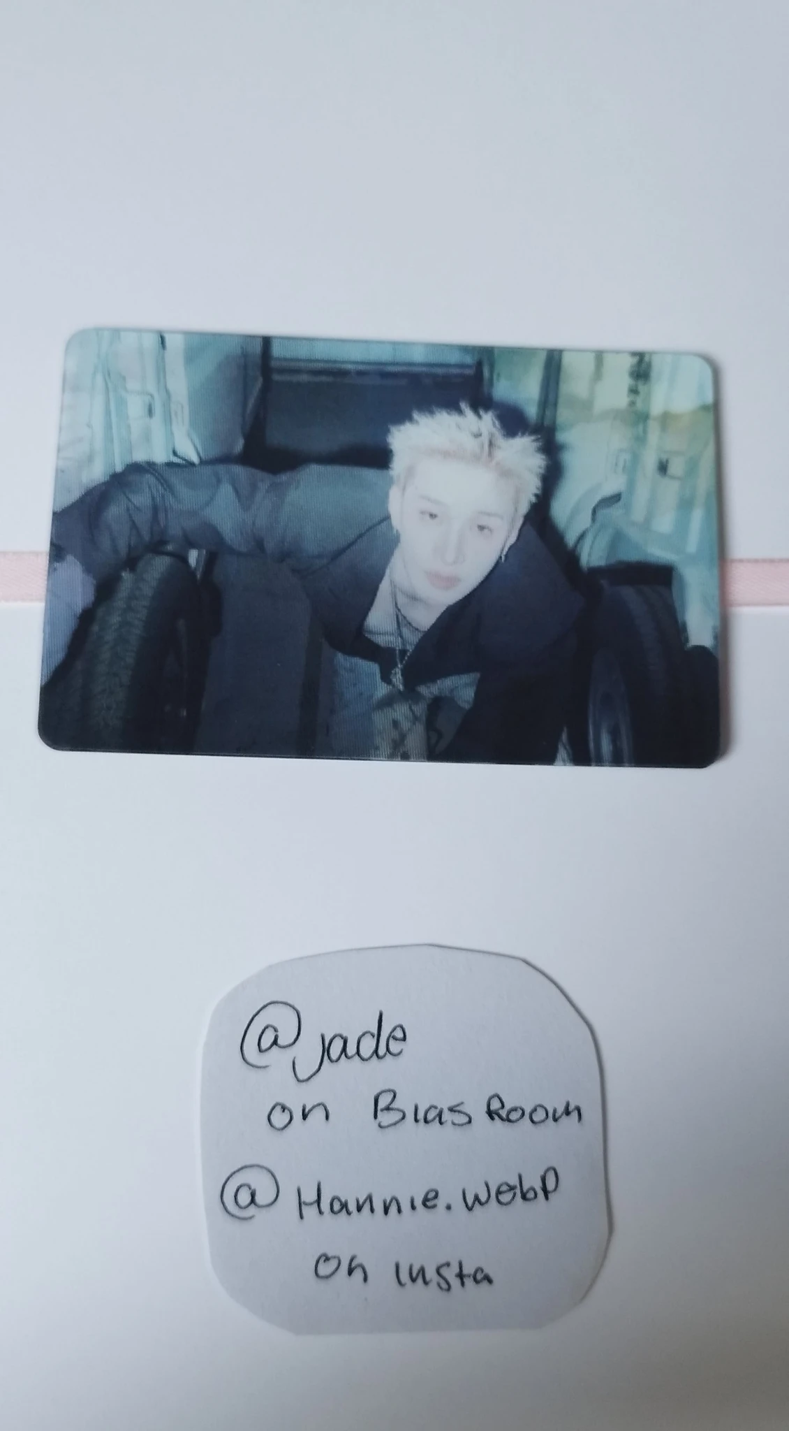 Stray Kids Bang Chan Stray Kids - Bang Chan - This & That Album album photocard fanclub version listing photo 1