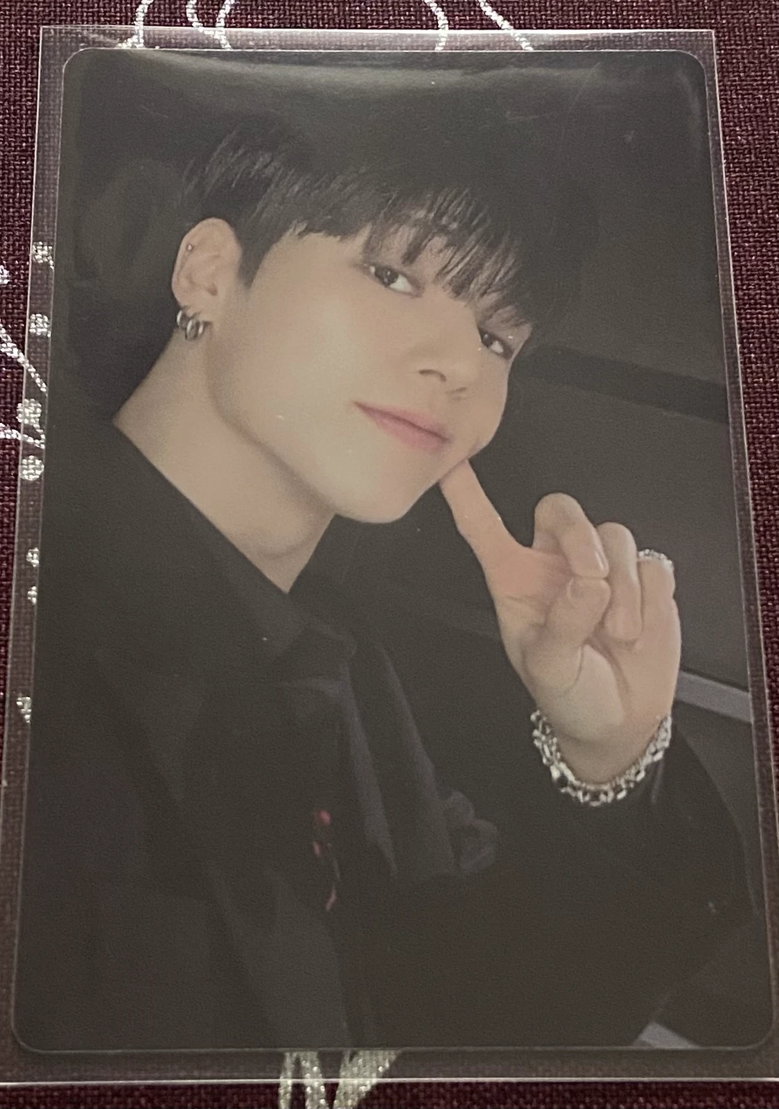 ATEEZ Wooyoung ATEEZ - Wooyoung - Golden Hour : Part.3 'In Your Fantasy Edition' Album album photocard limited version image card target exclusive walmart exclusive soundwave pob (pre-order benefit) makestar lucky draw listing photo 1