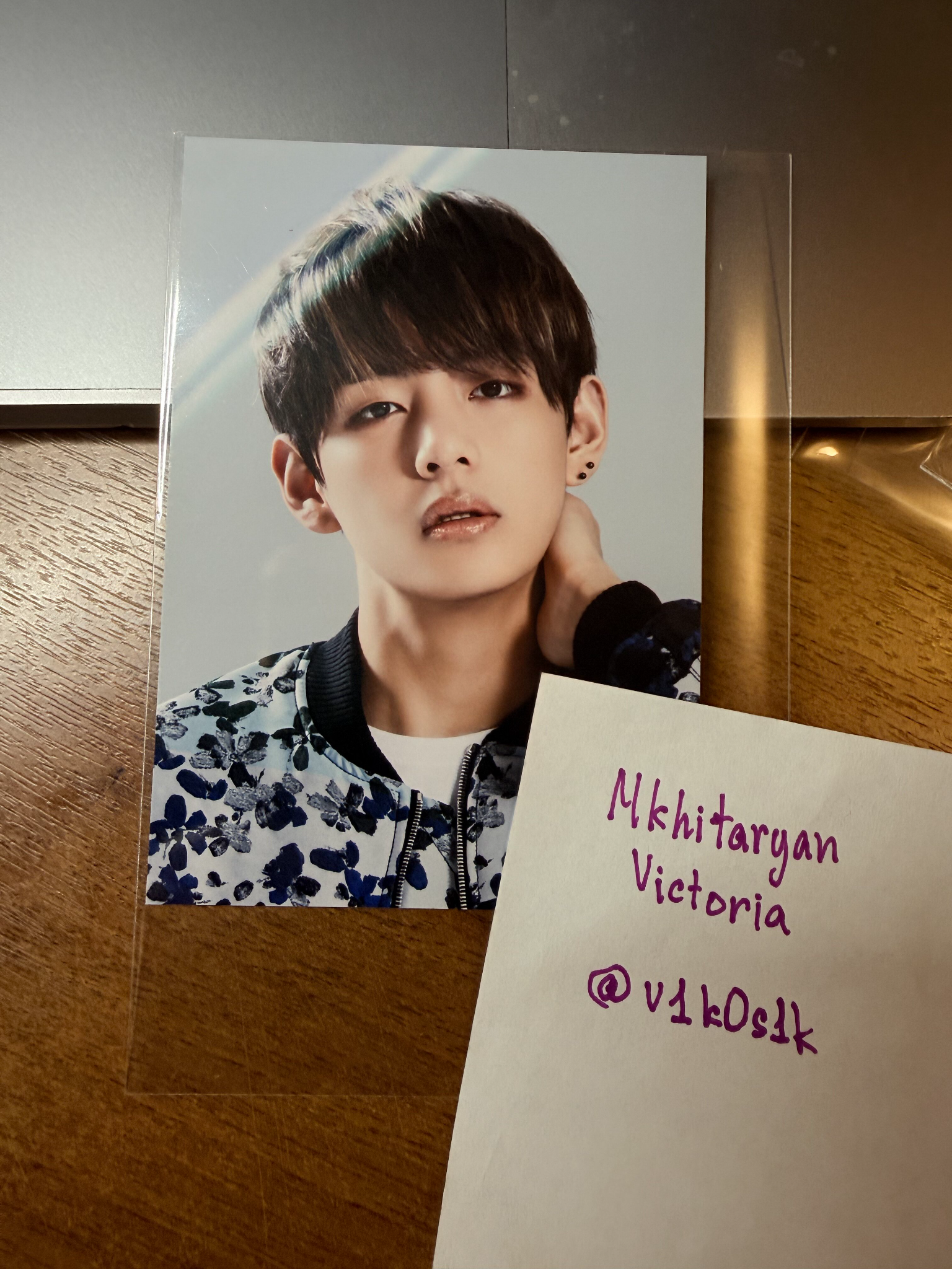 BTS V BTS - V - For You Album pop-up store shibuya marui photo set listing photo 1