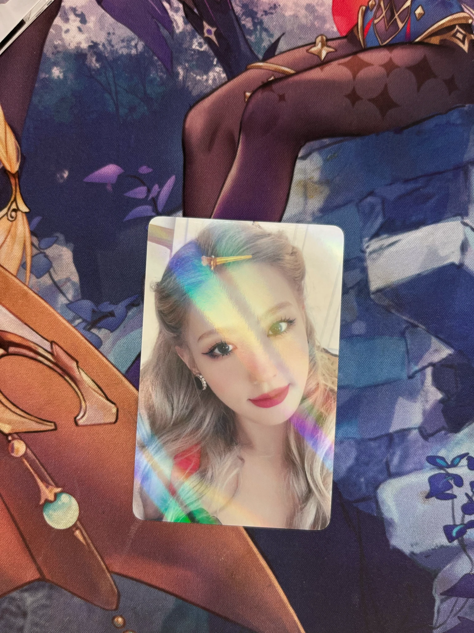 i-dle Miyeon (G)I-DLE - Miyeon - I Love Album makestar gv event round 1 holographic (hologram) listing photo 1