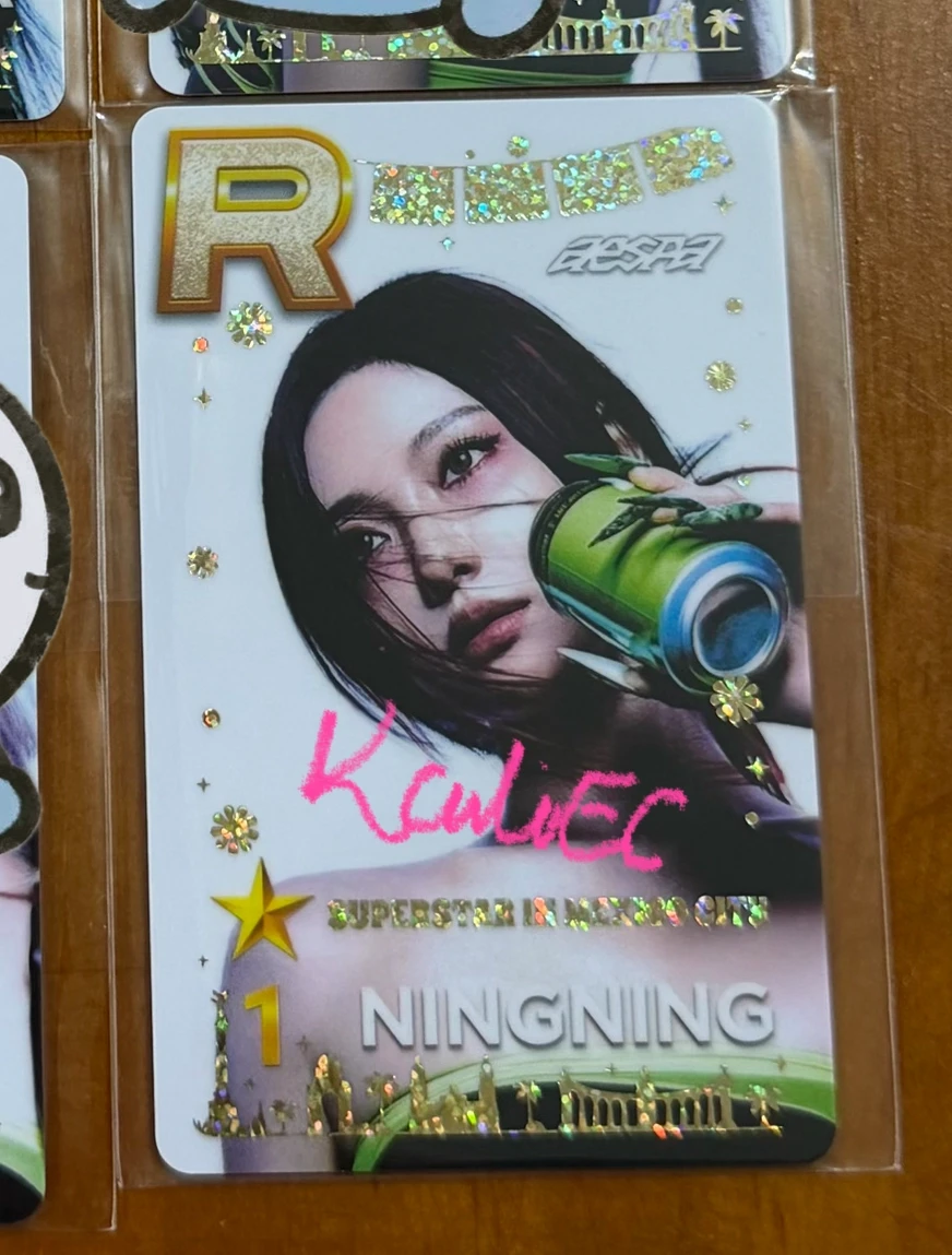 aespa Ningning aespa - Ningning - SuperStar SMTown Pop-Ups Event superstar mexico city (cdmx) pvc card foil card listing photo 1