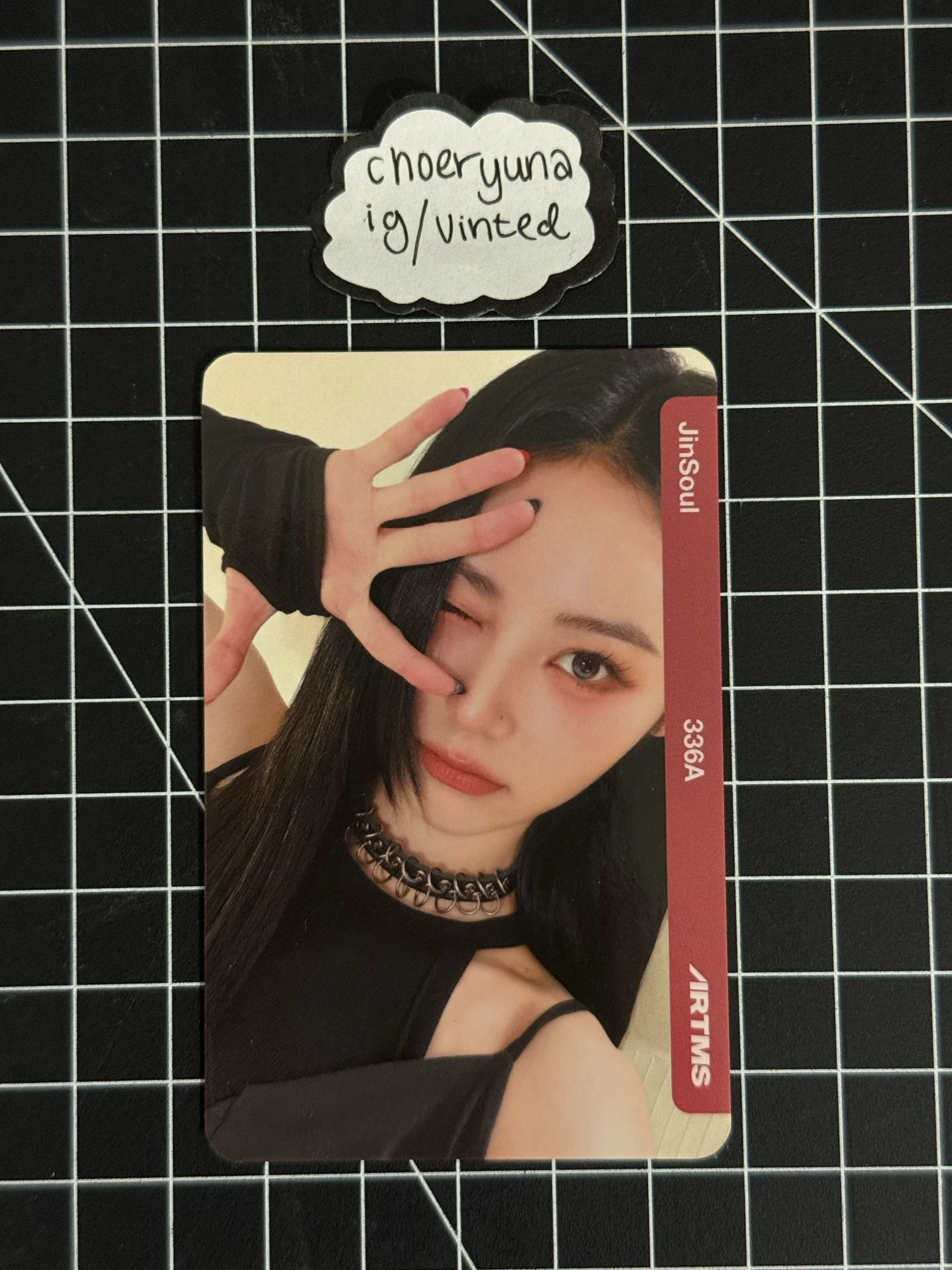 ARTMS JinSoul ARTMS - JinSoul - ARTMS 3rd World Tour: Grand Club Icarus Event vip ticket benefit photocard set listing photo 1