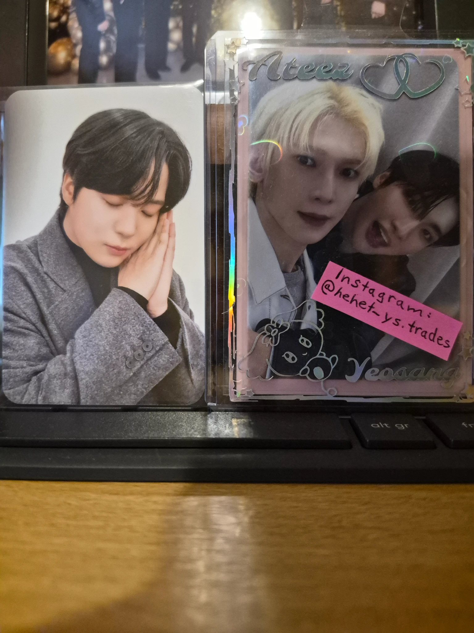 ATEEZ Jongho ATEEZ - Jongho - Aniteez in Dreamland Other merch photocard listing photo 1
