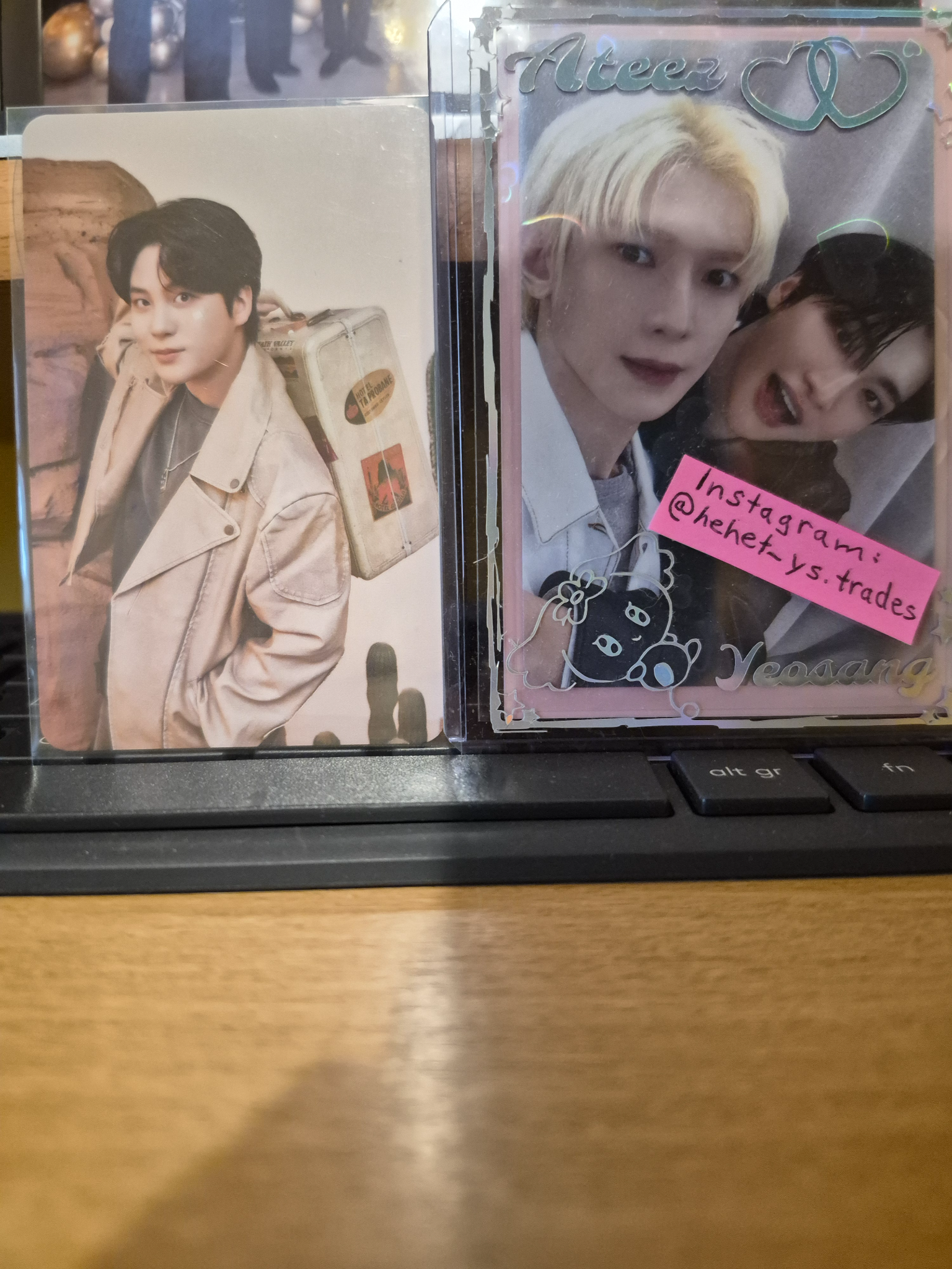 ATEEZ Jongho ATEEZ - Jongho - ANITEEZ IN TREASURE Other pop-up store trading card listing photo 1
