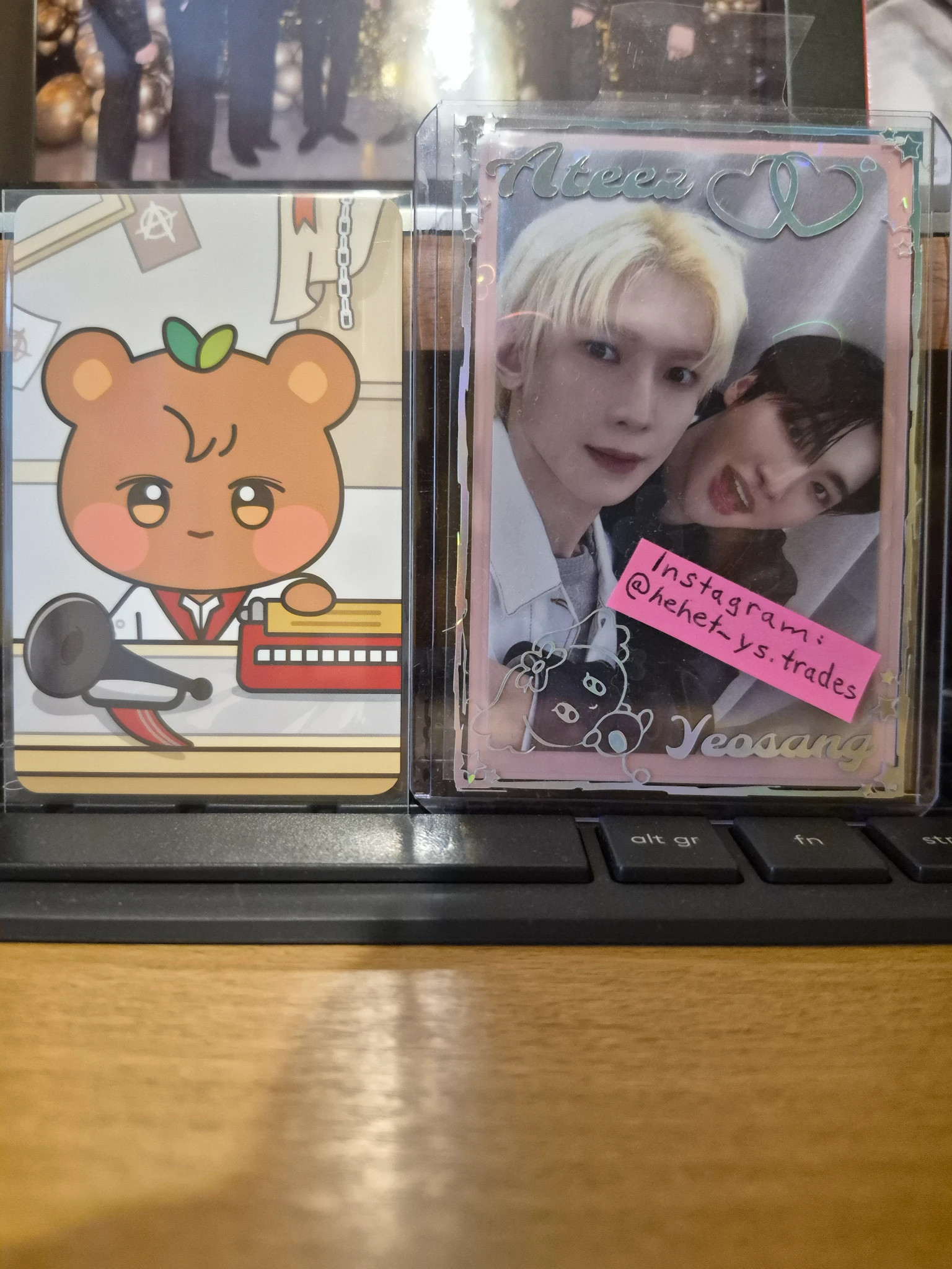 ATEEZ Jongho ATEEZ - Jongho - ANITEEZ IN THE CALLING Other trading card listing photo 1