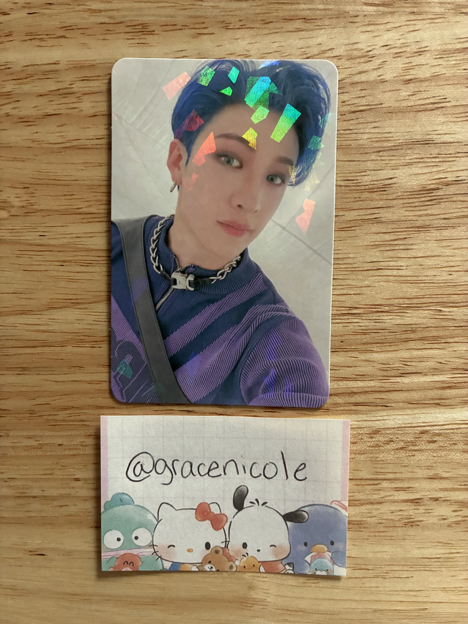 Stray Kids Bang Chan Stray Kids - Bang Chan - Oddinary Album pre-order benefit (pob) soundwave holographic (hologram) listing photo 1