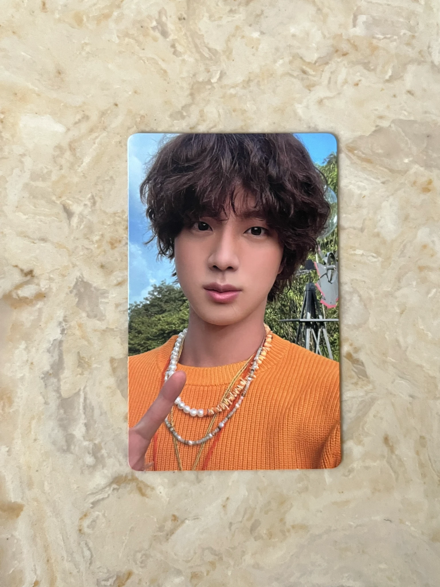 BTS Jin BTS - Jin - The Astronaut Album solo album album photocard version 02 listing photo 1