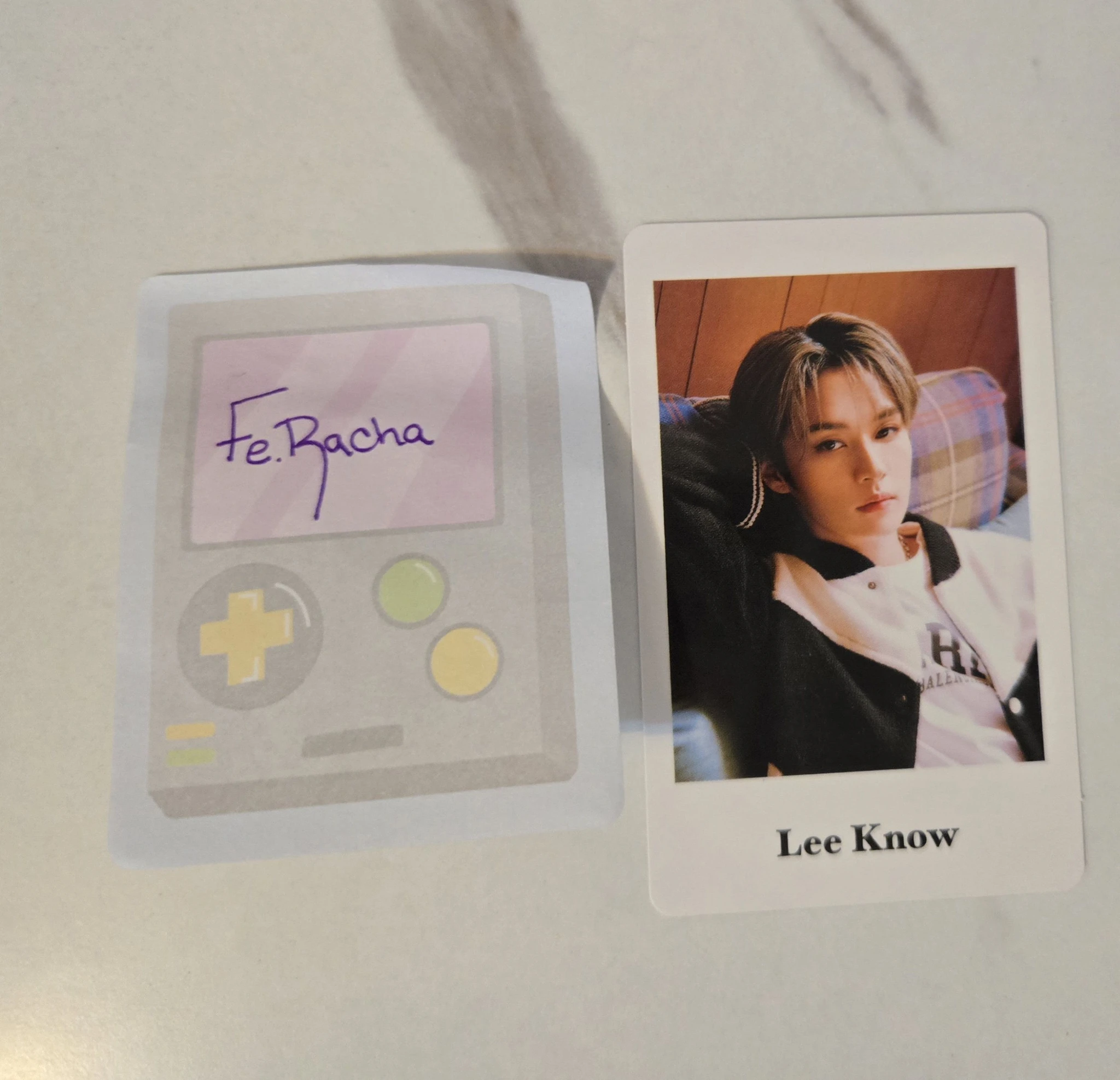 Stray Kids Lee Know Stray Kids - Lee Know - The Sound Album merch photocard polaroid item set A version pop-up white day shibuya109 listing photo 1