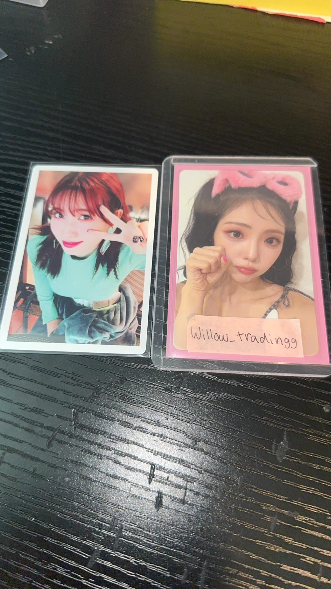 TWICE Momo TWICE - SIGNAL Album pob (pre-order benefit) photocard set listing photo 1