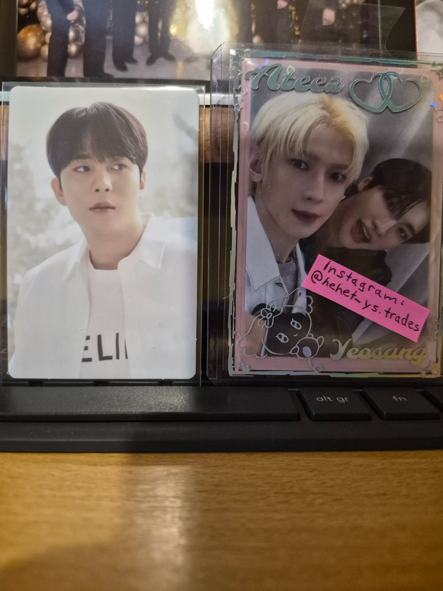 ATEEZ Jongho ATEEZ - Jongho - Golden Hour : Part.1 Album poca album qr card listing photo 1