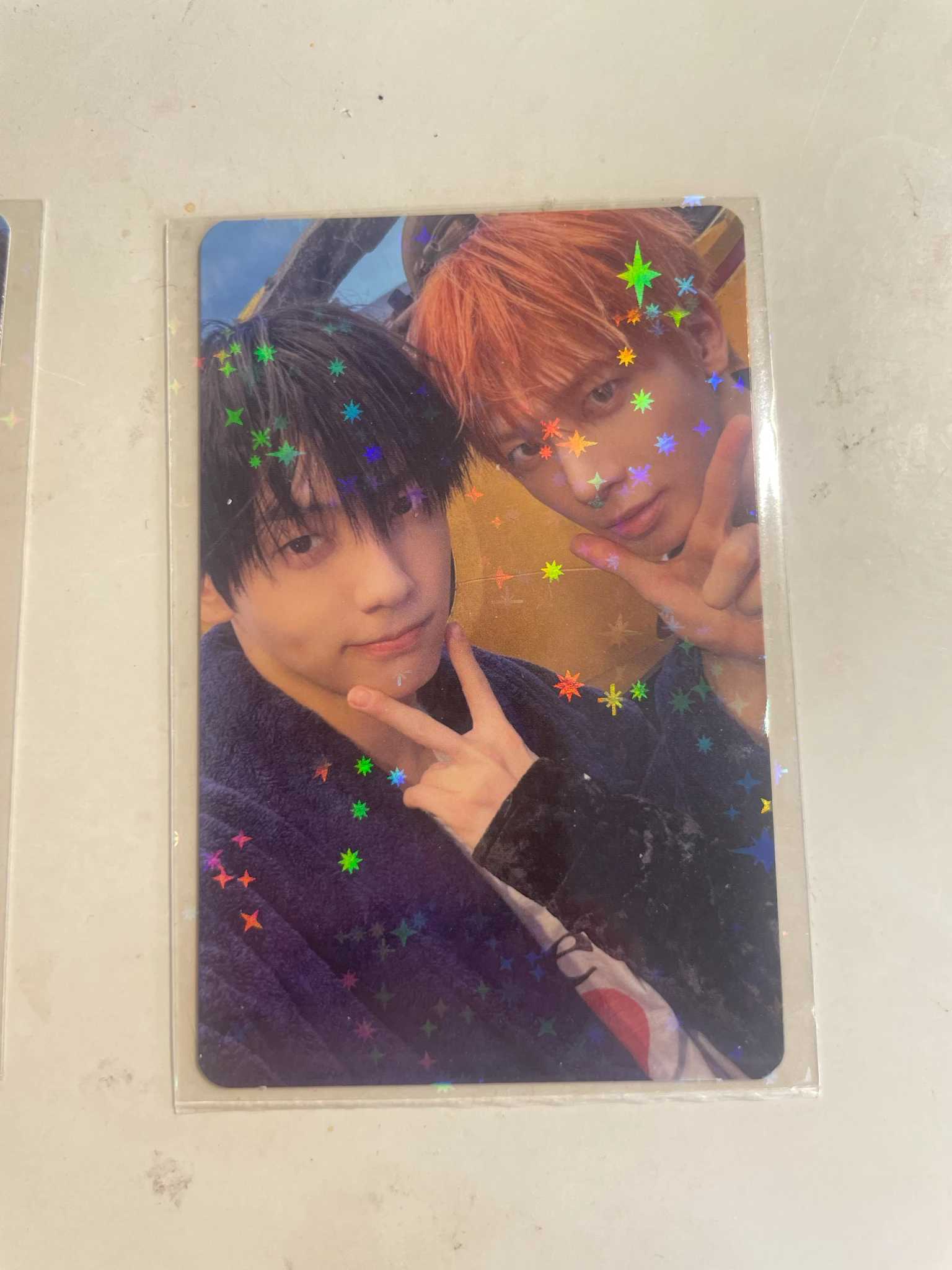 TOMORROW X TOGETHER TOMORROW X TOGETHER - Soobin & Yeonjun - 7TH YEAR: A Moment of Stillness in the Thorns Album album photocard hunger version tension version anxiety version listing photo 1