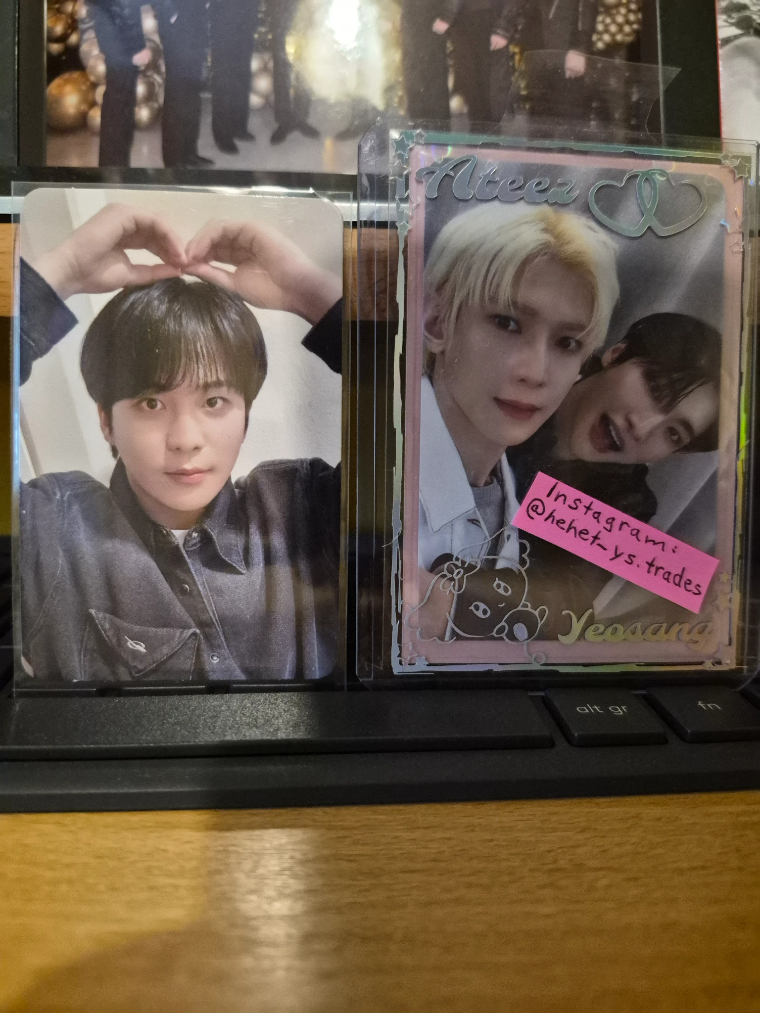 ATEEZ Jongho ATEEZ - Jongho - Golden Hour : Part 2 Album pob (pre-order benefit) fromm store round 3 listing photo 1