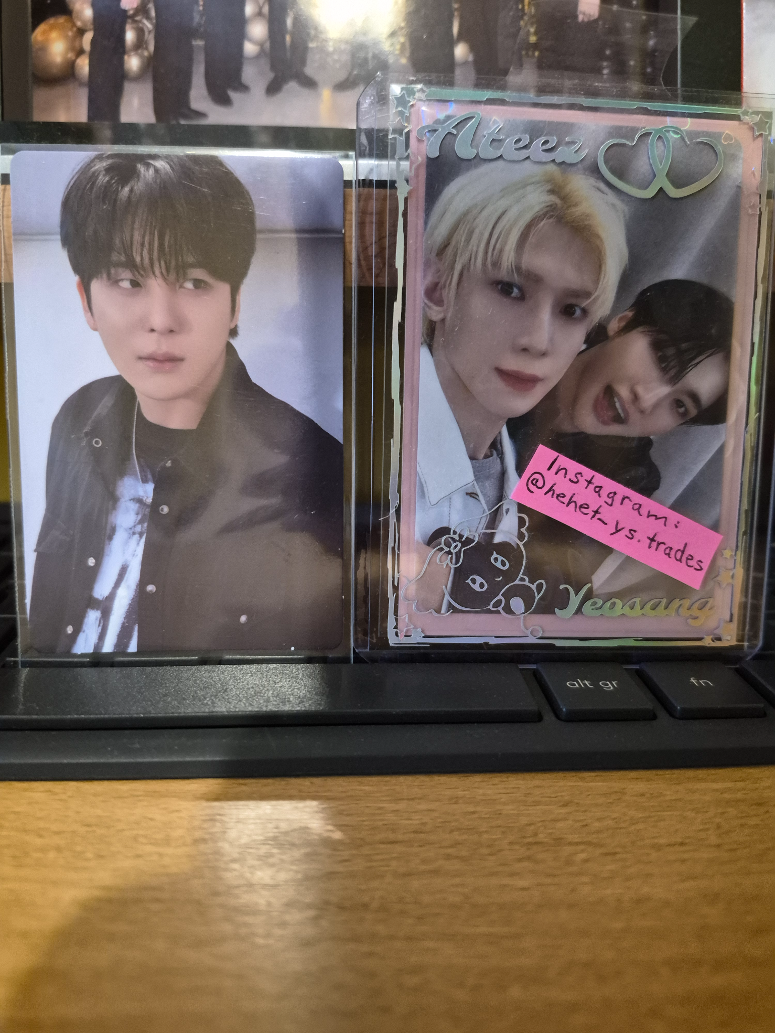 ATEEZ Jongho ATEEZ - Jongho - Golden Hour : Part.3 Album poca album version 2 image card album photocard listing photo 1