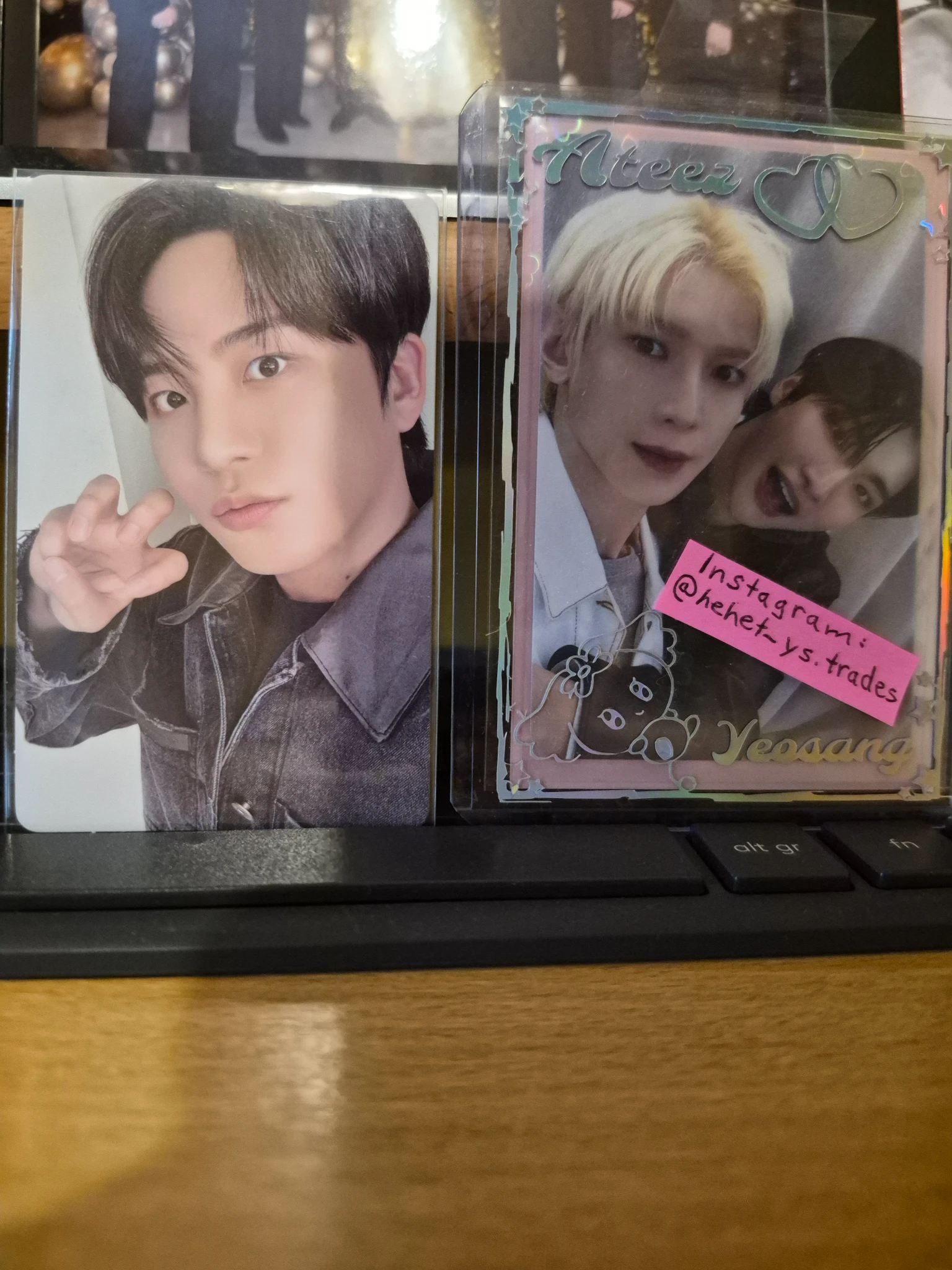 ATEEZ Jongho ATEEZ - Jongho - In Your Fantasy 2025 World Tour Event trading card version 1 listing photo 1