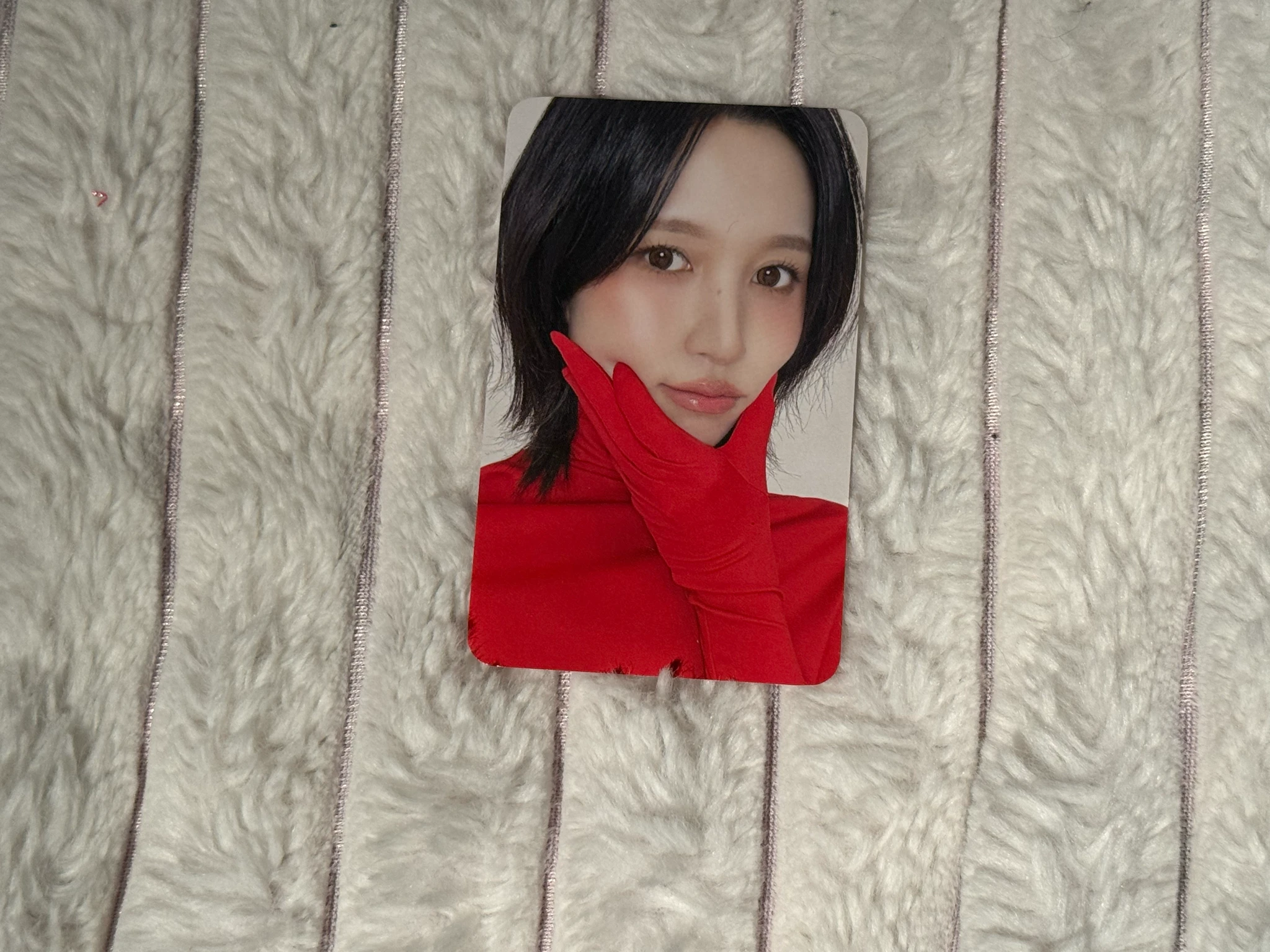 TWICE Mina TWICE - Mina - 2026 Season’s Greetings: RED WHISPERS Other photocard set pob (pre-order benefit) fans shop listing photo 1