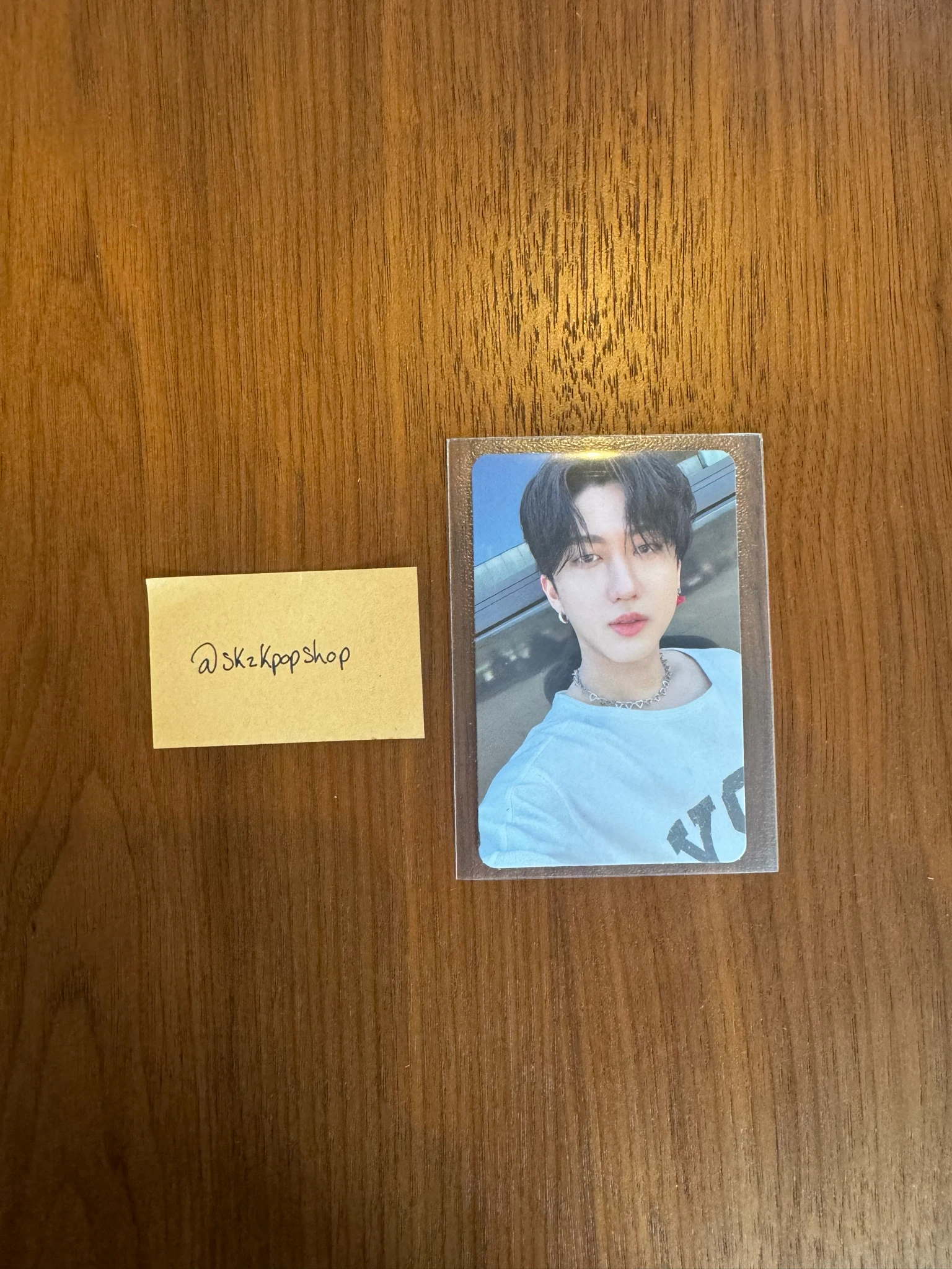 Stray Kids Changbin Stray Kids - Changbin - Maxident Album album photocard t-crush version listing photo 1
