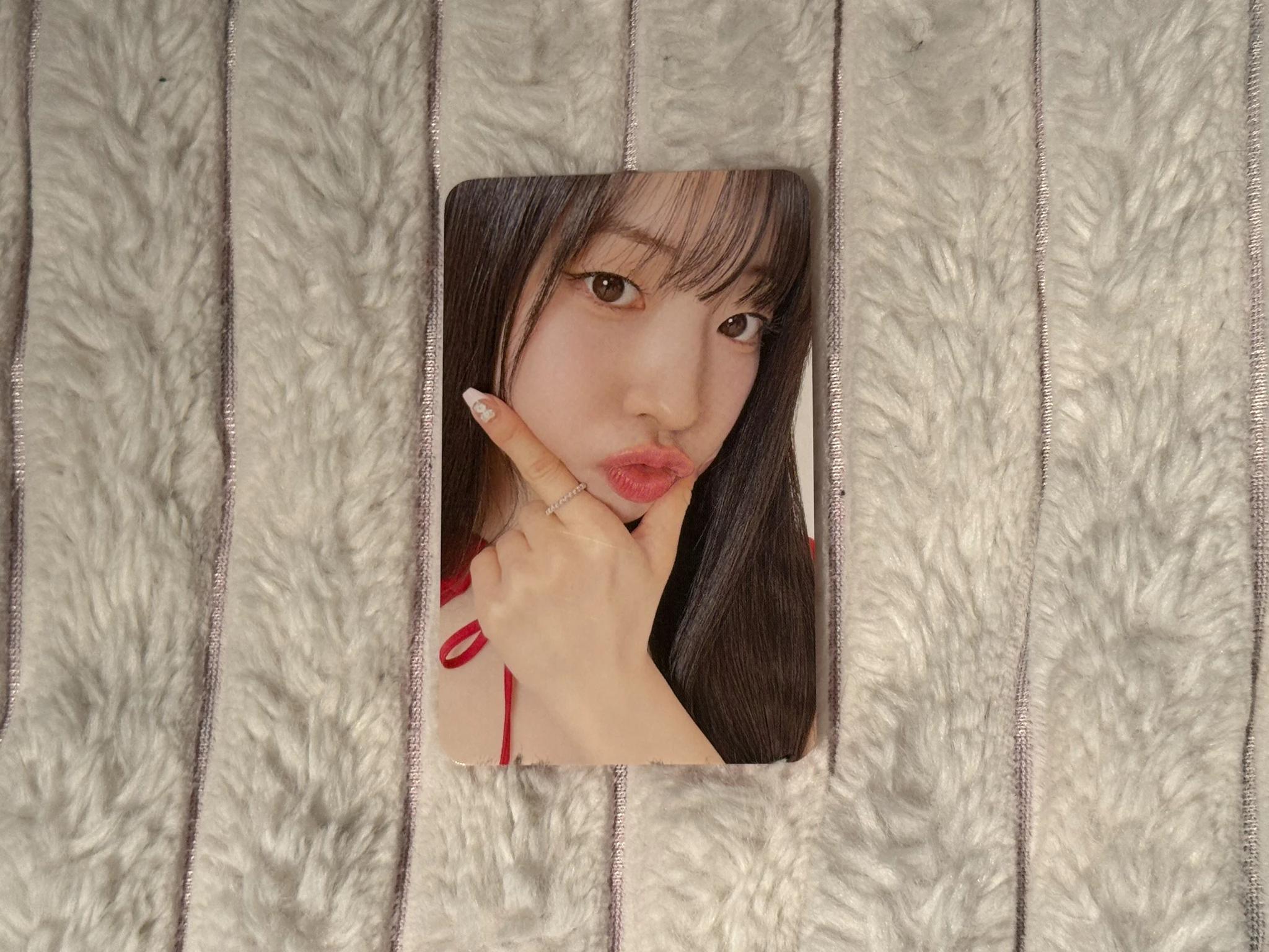 TWICE Dahyun TWICE - Dahyun - 2026 Season’s Greetings: RED WHISPERS Other photocard set pob (pre-order benefit) fans shop listing photo 1