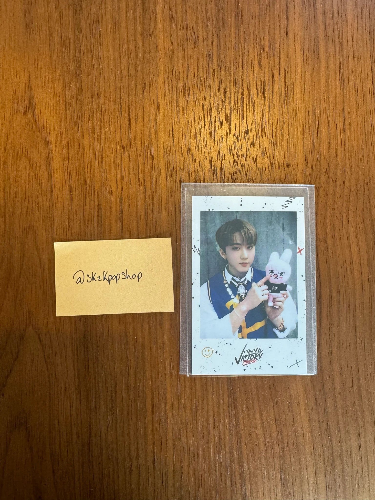 Stray Kids Changbin Stray Kids - Changbin - The Victory Pop-Up Store Event pob (pre-order benefit) polaroid merch photocard pop-up store listing photo 1