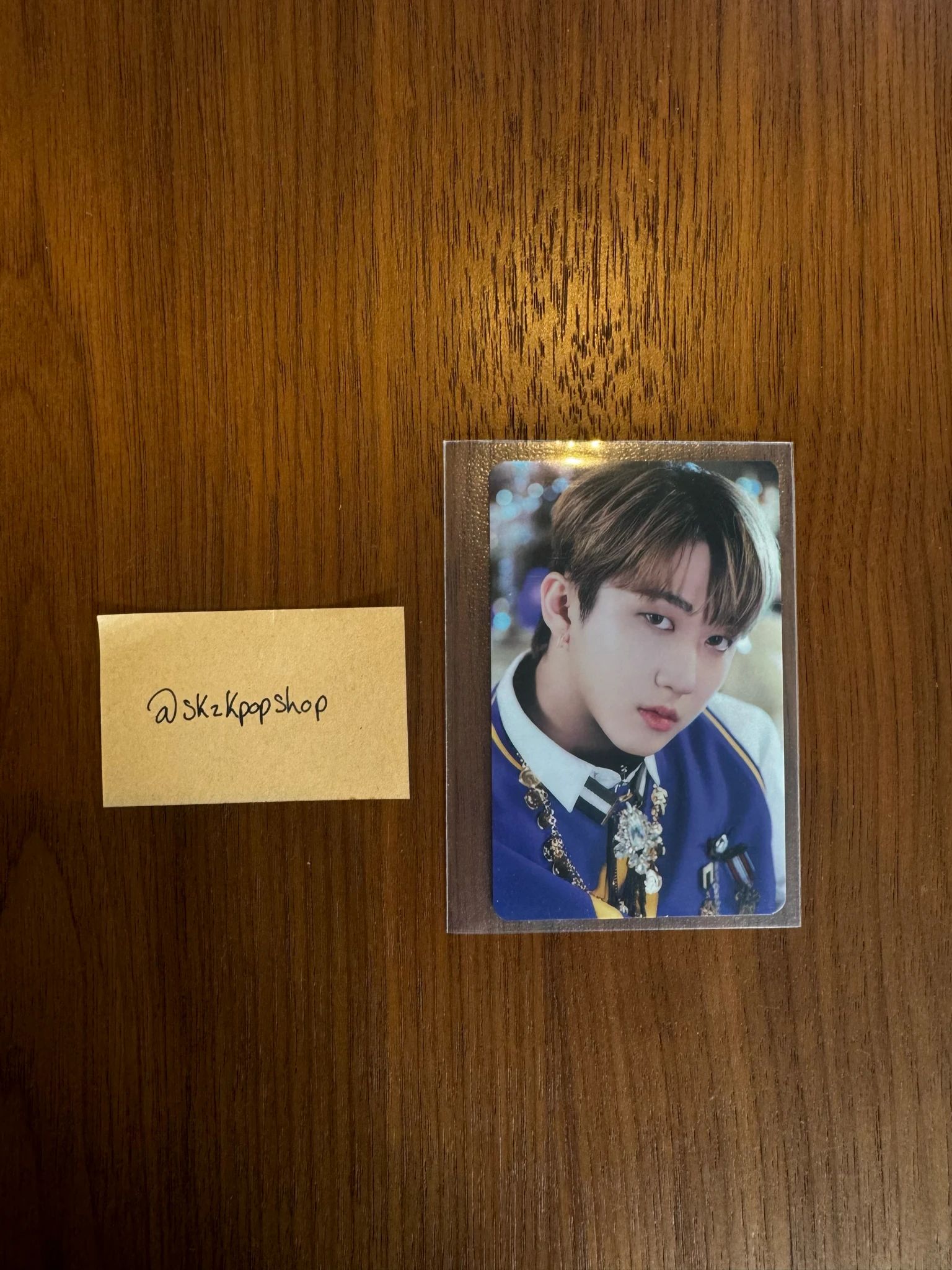 Stray Kids Changbin Stray Kids - Changbin - The Victory Pop-Up Store Event merch photocard listing photo 1