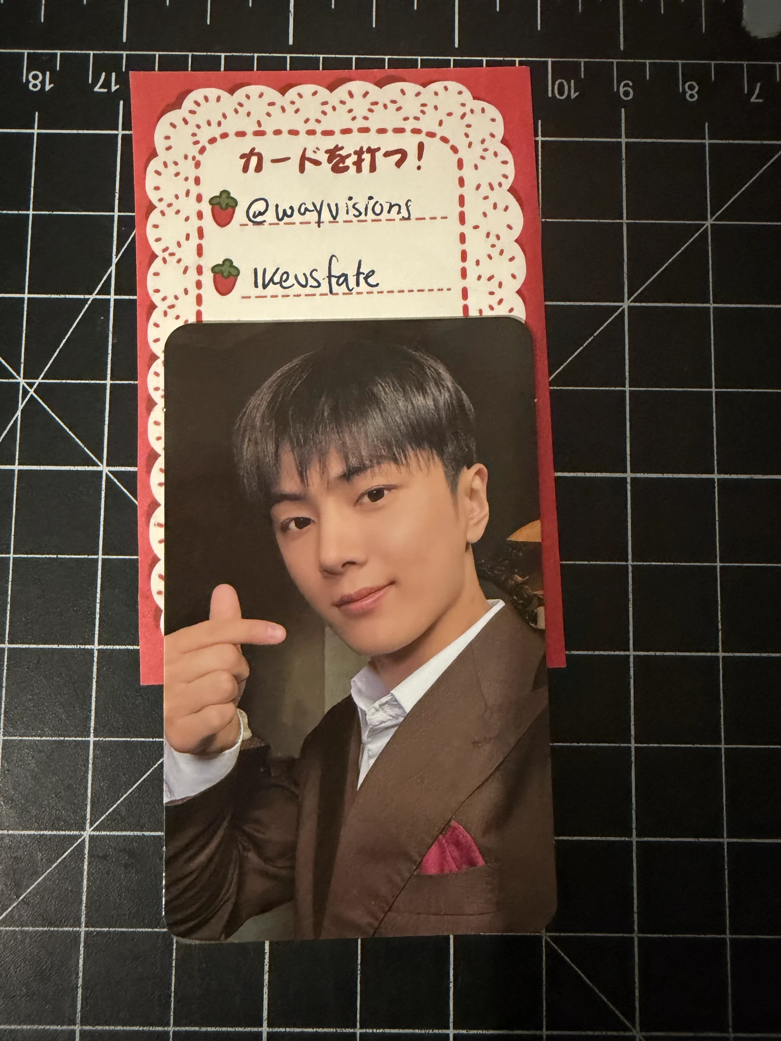 ENHYPEN Jay ENHYPEN - Jay - THE SIN: BLISS Album album photocard engene version A version listing photo 1