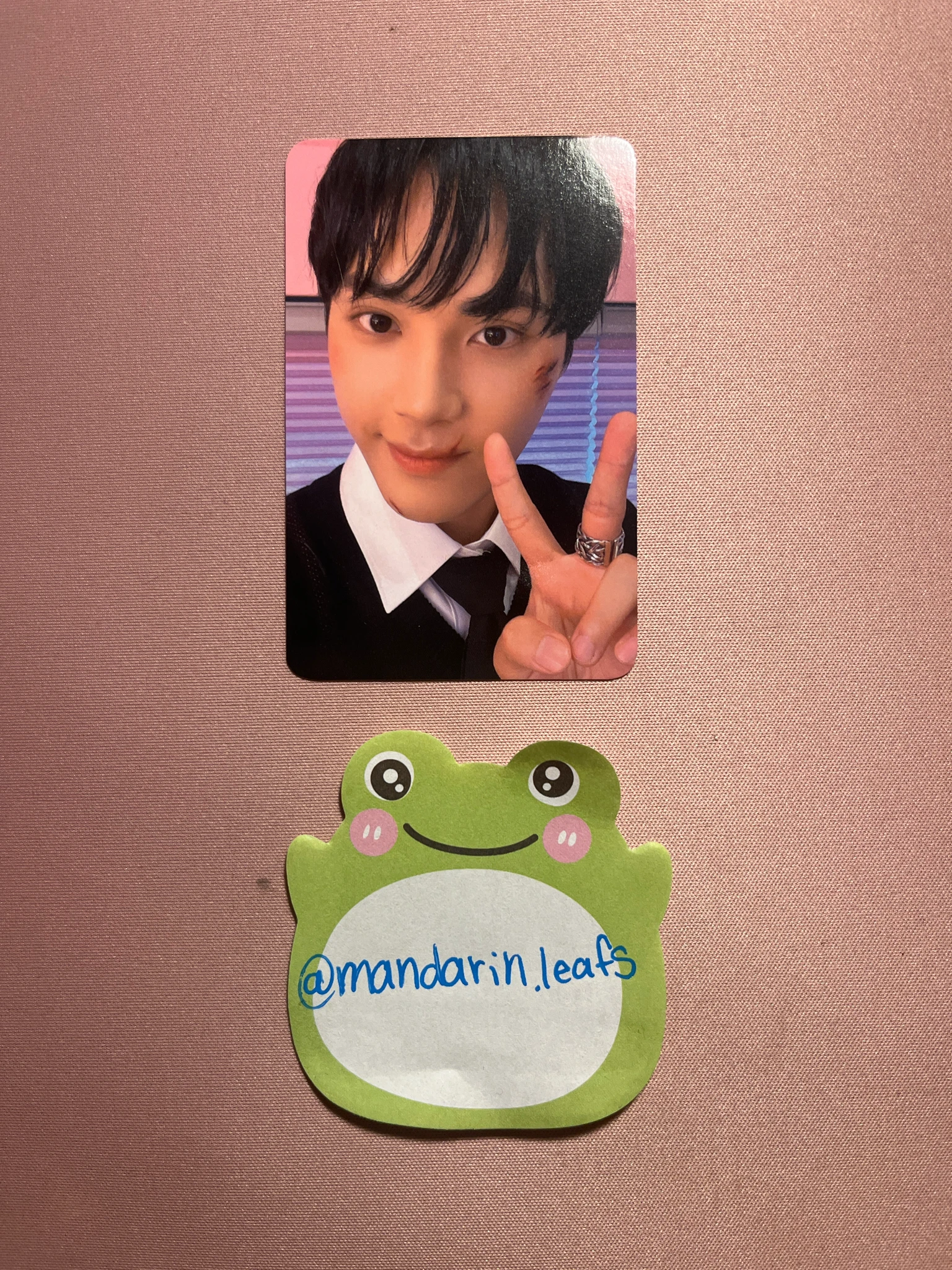 THE BOYZ Haknyeon THE BOYZ - Haknyeon - Maverick Album album photocard listing photo 1