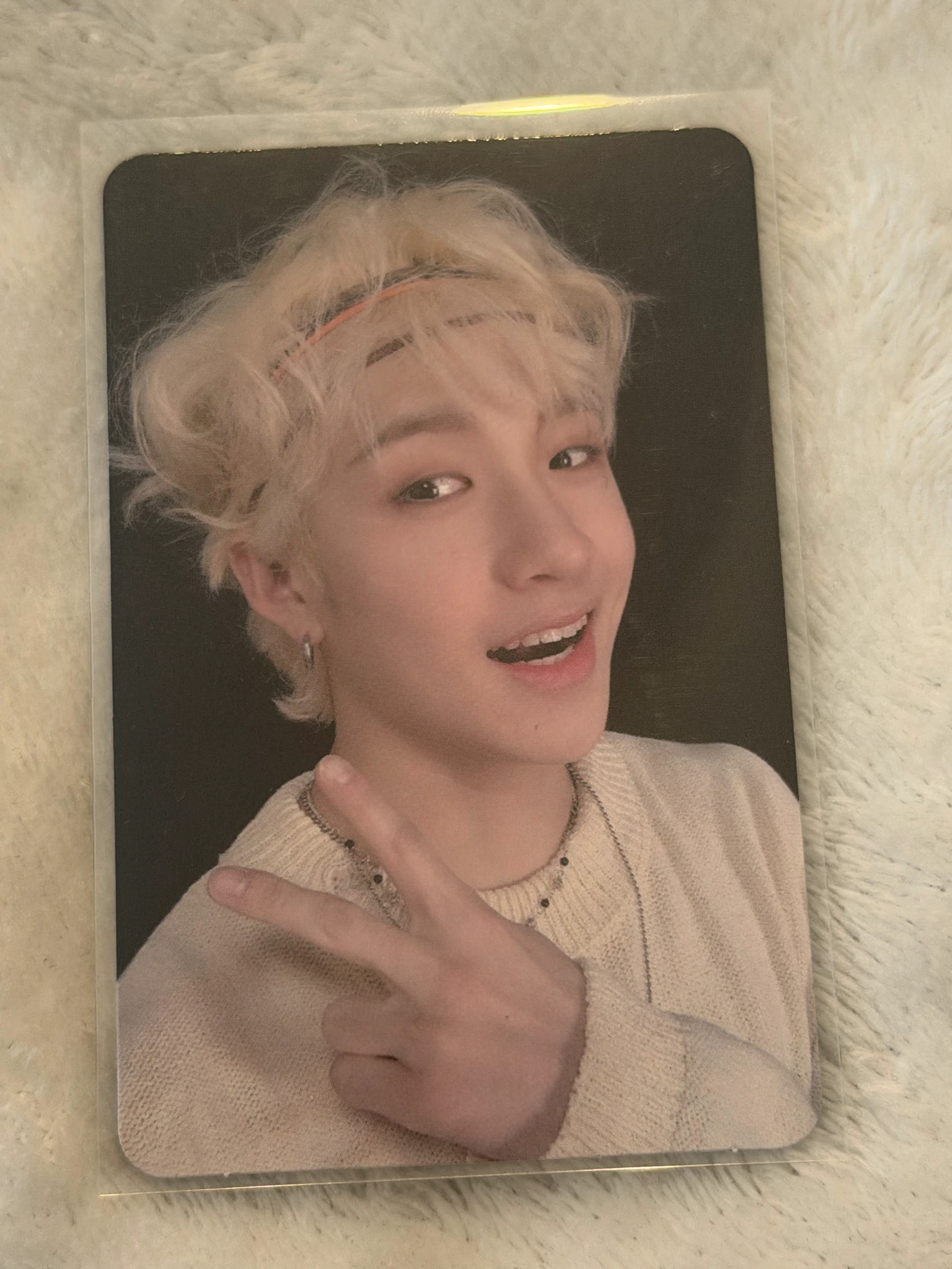 Stray Kids Bang Chan Stray Kids - Bang Chan - Clé 2: Yellow Wood Album album photocard indoor ver. listing photo 1