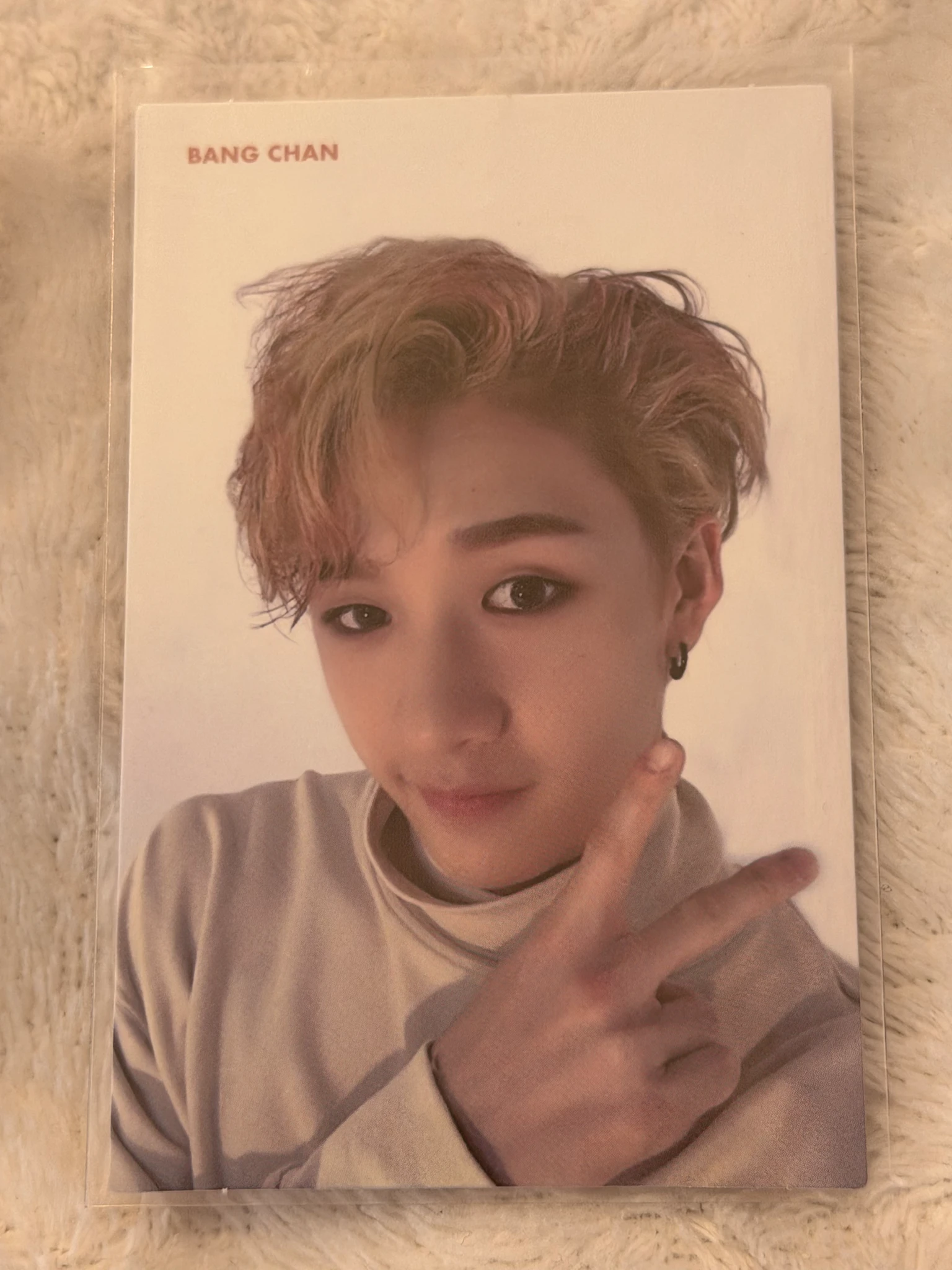 Stray Kids Bang Chan Stray Kids - Bang Chan - I am YOU Album C version album photocard version 3 standard version qr card listing photo 1