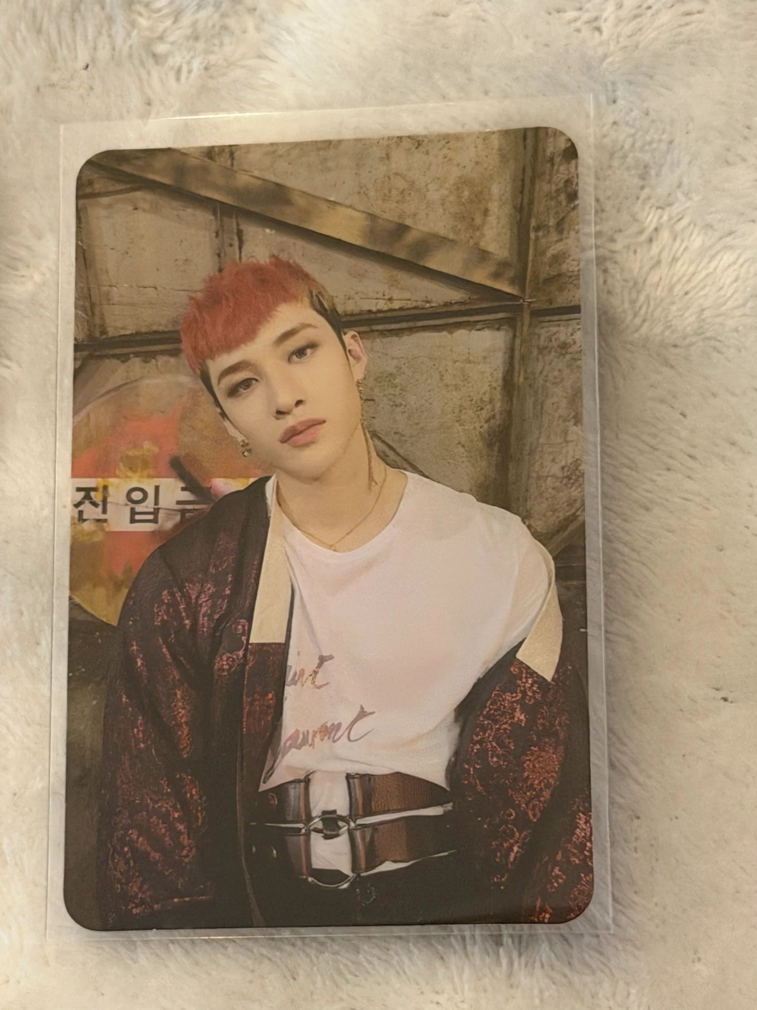 Stray Kids Bang Chan Stray Kids - Bang Chan - In Life Album album photocard B version double-sided front side listing photo 1