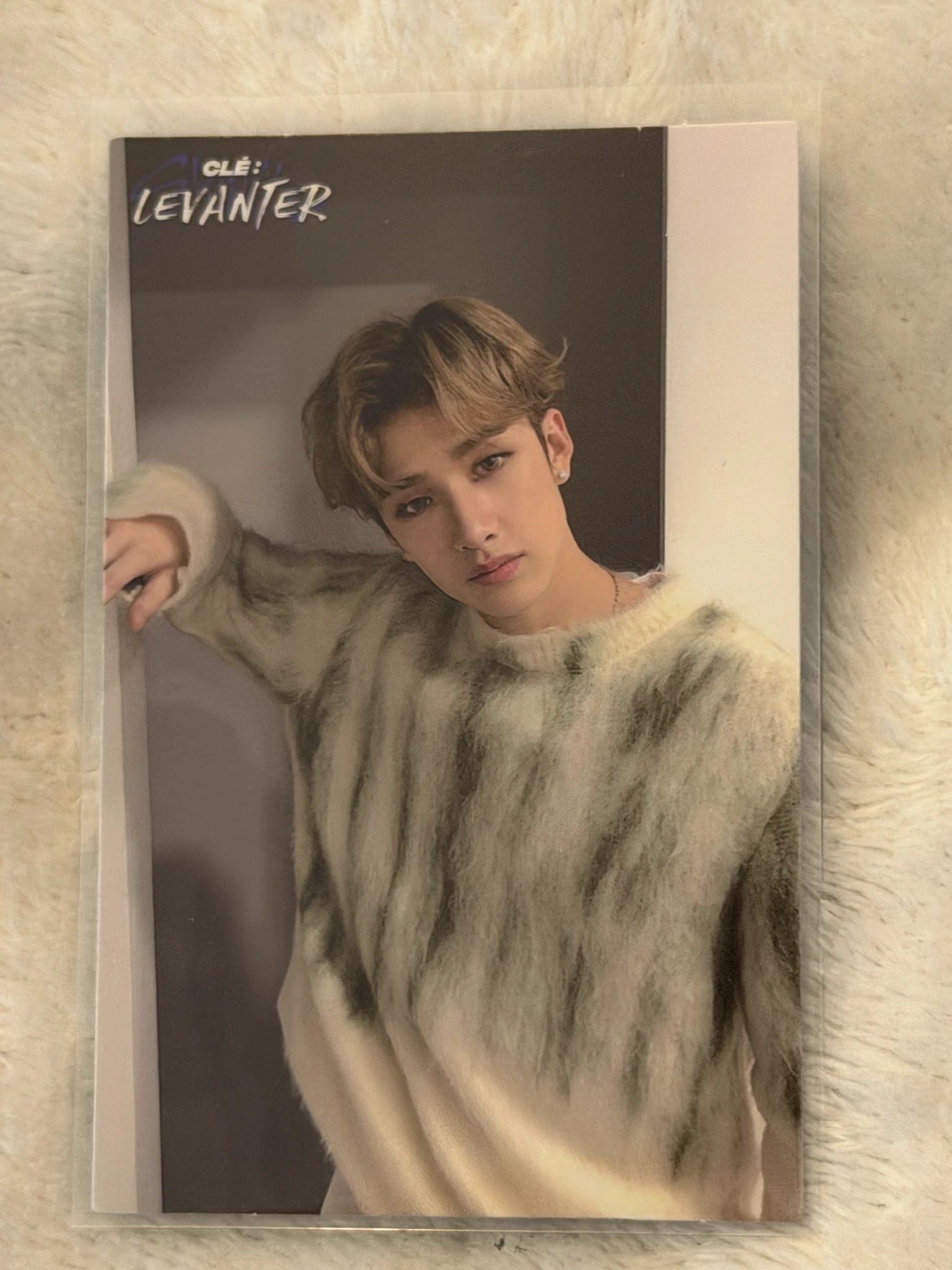 Stray Kids Bang Chan Stray Kids - Bang Chan - Clé: Levanter Album album photocard album title ver. listing photo 1