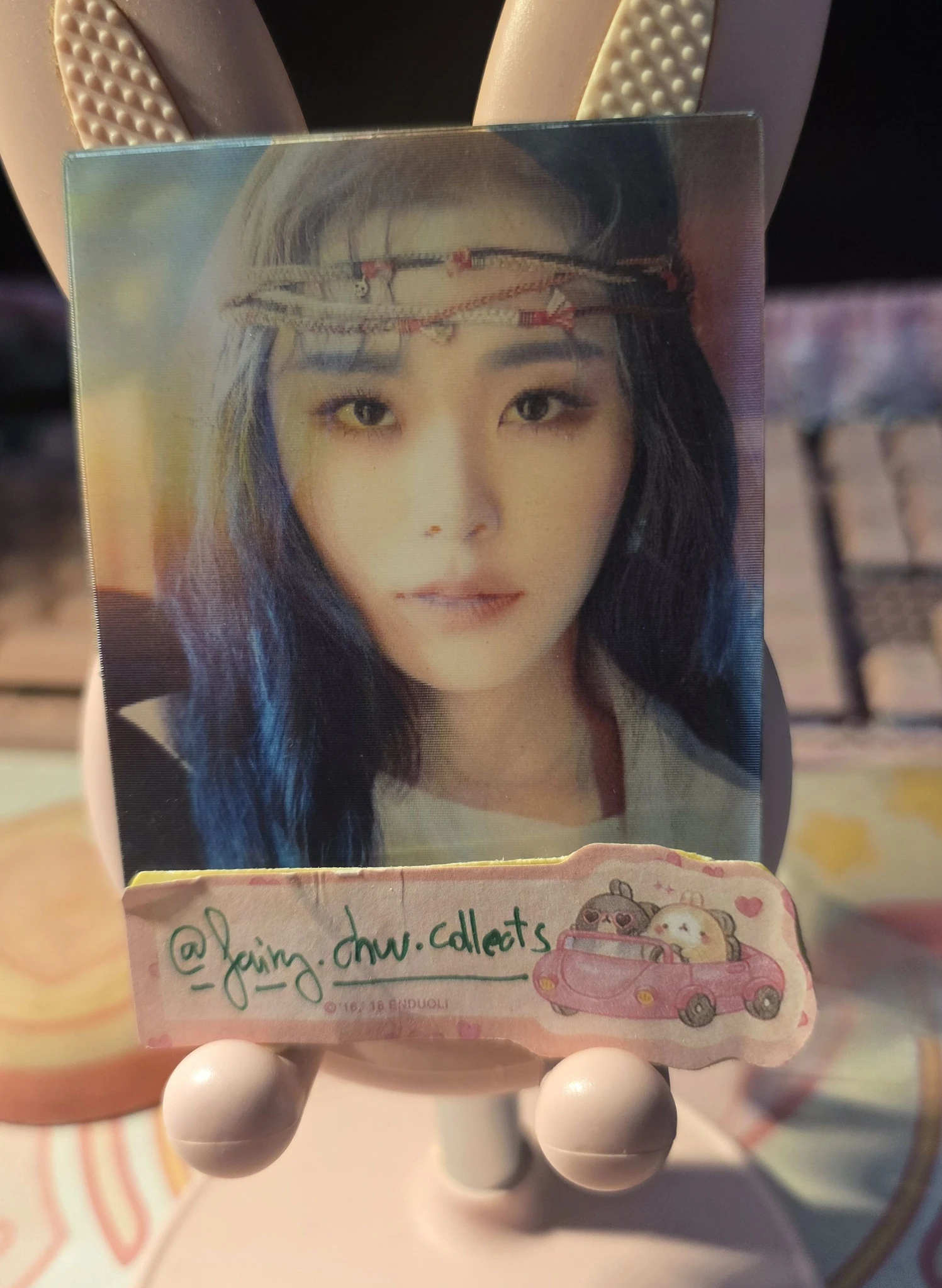 MAMAMOO Wheein MAMAMOO - Wheein - reality in BLACK Album album photocard lenticular listing photo 1