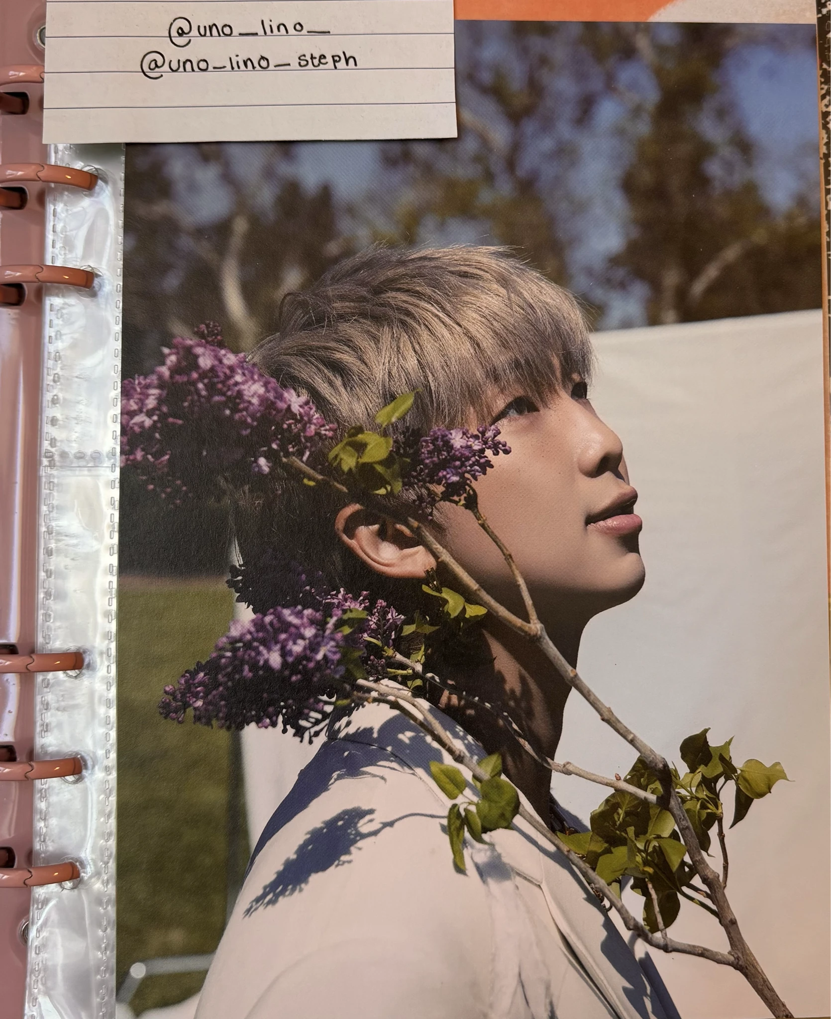 BTS RM BTS - RM - BTS Photo-Folio (Me, Myself, And) Other postcard purchase benefit weverse global listing photo 1