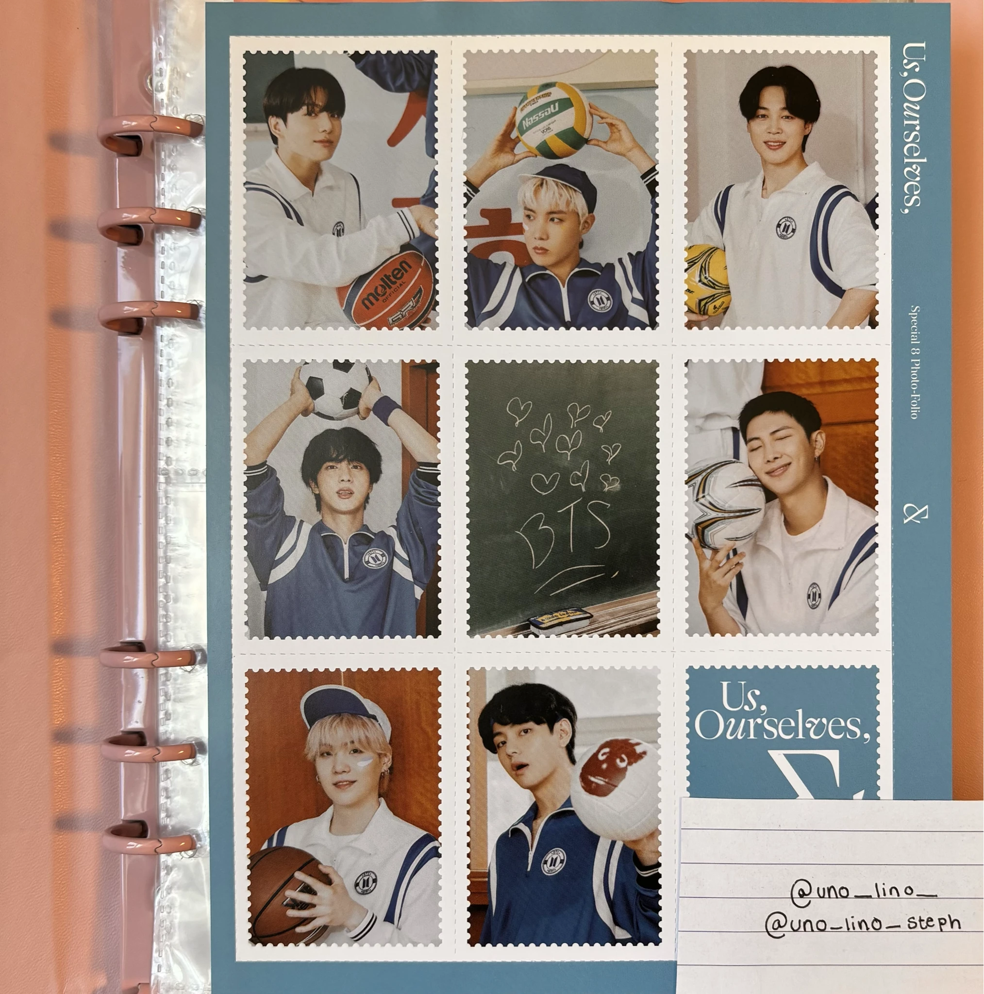 BTS BTS - Other postage stamp photobook inclusion listing photo 1
