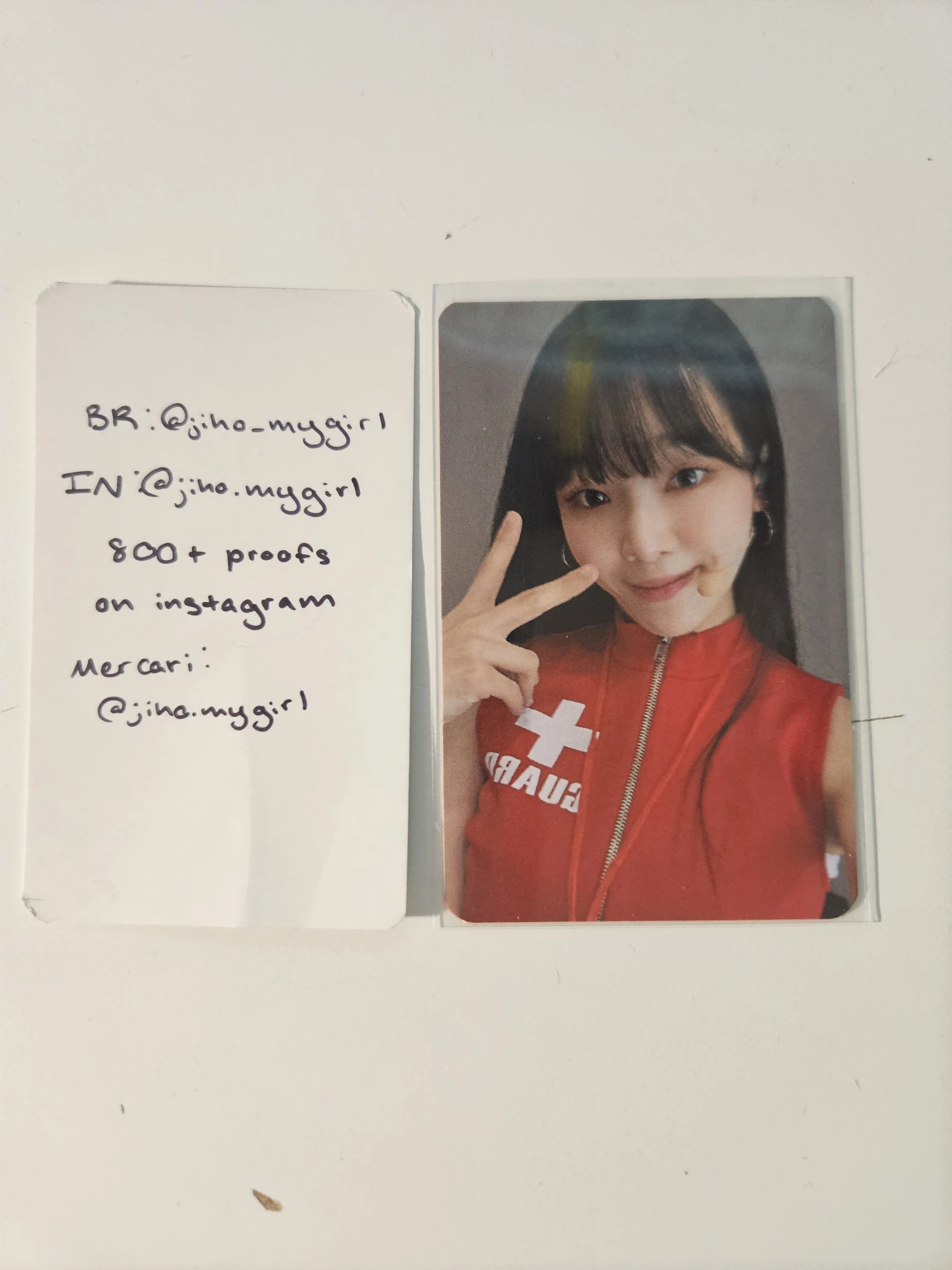 OH MY GIRL Seunghee OH MY GIRL - Seunghee - Golden Hourglass Album everline fansign listing photo 1