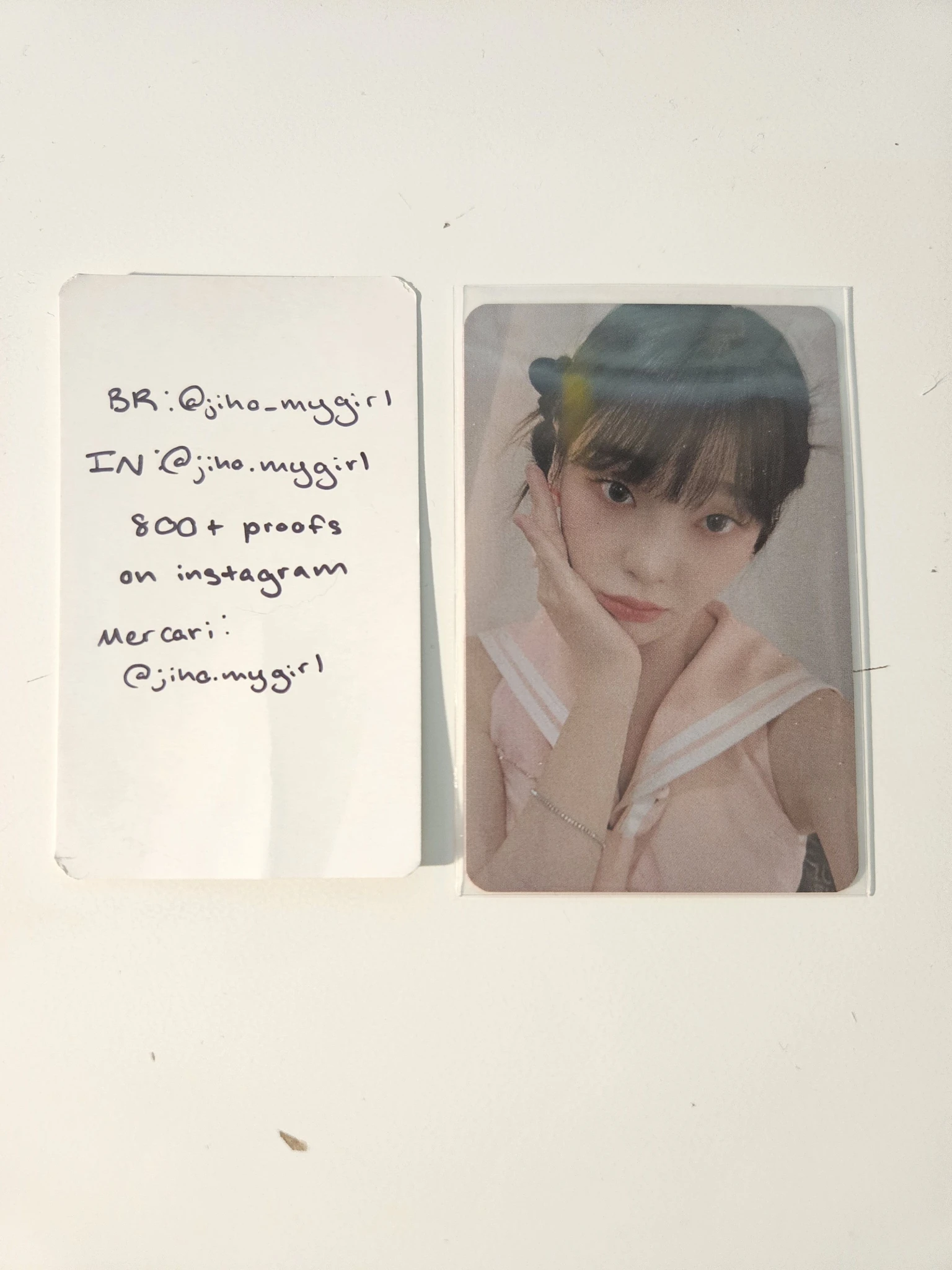 OH MY GIRL Seunghee OH MY GIRL - Seunghee - Golden Hourglass Album everline fansign listing photo 1