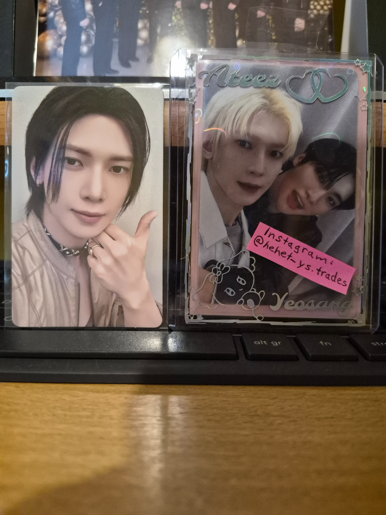 ATEEZ Yeosang ATEEZ - Yeosang - 8ROOM Other trading card B version listing photo 1