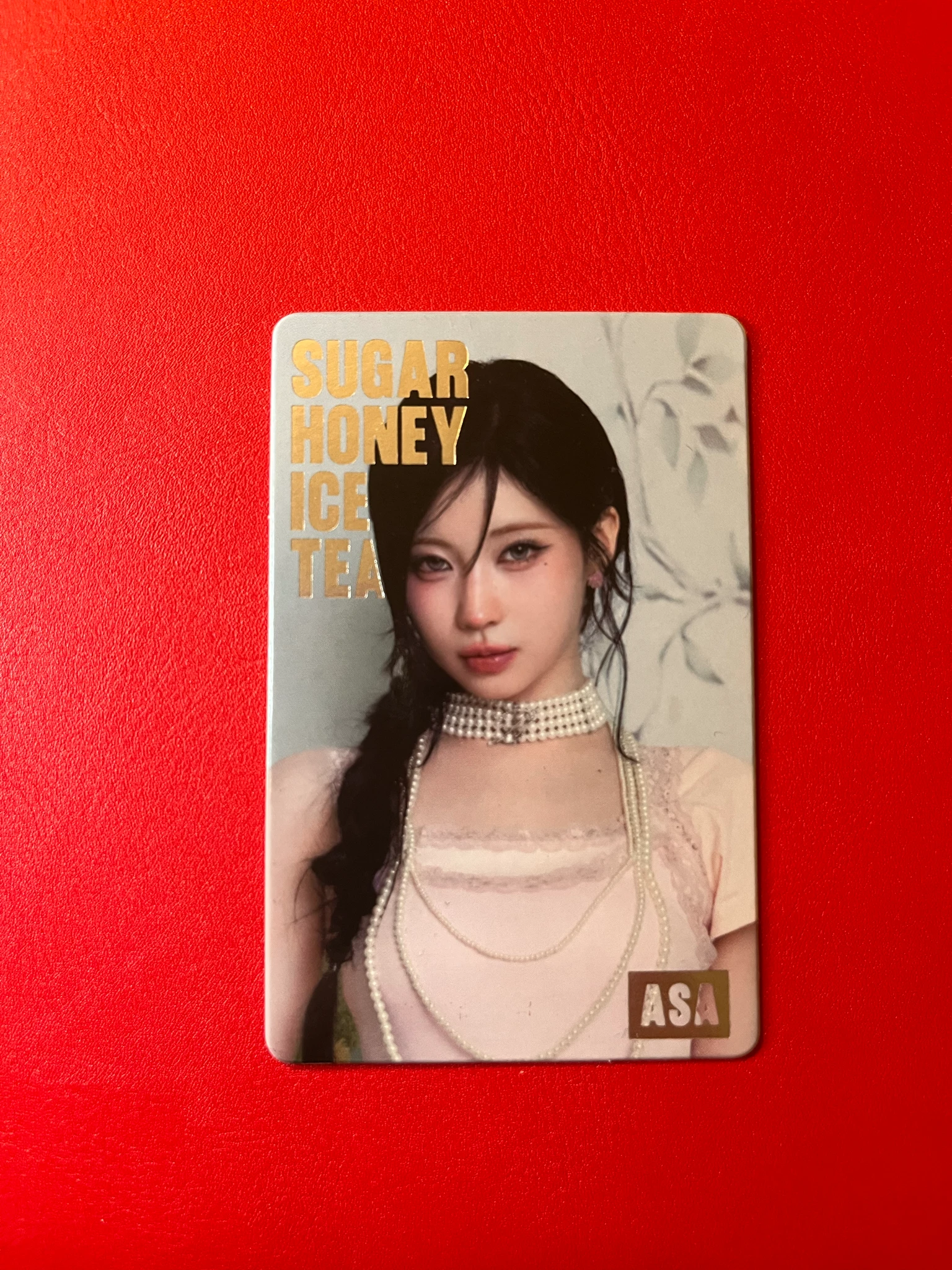 BABYMONSTER Asa BABYMONSTER - Asa - SUGAR HONEY ICE TEA Album trading card merch photocard D version listing photo 1