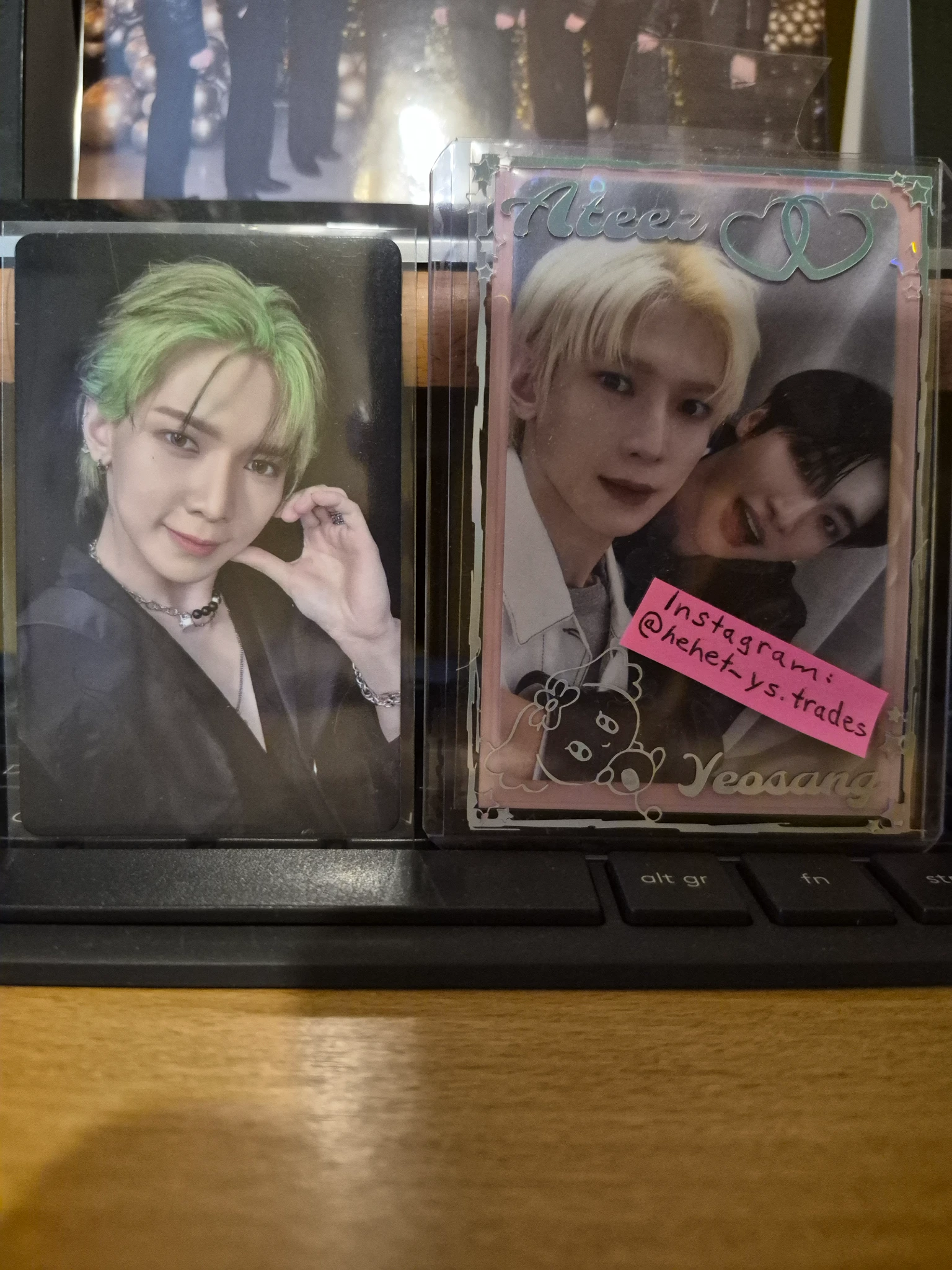 ATEEZ Yeosang ATEEZ - Yeosang - THE WORLD EP.FIN: WILL Album album photocard platform version listing photo 1