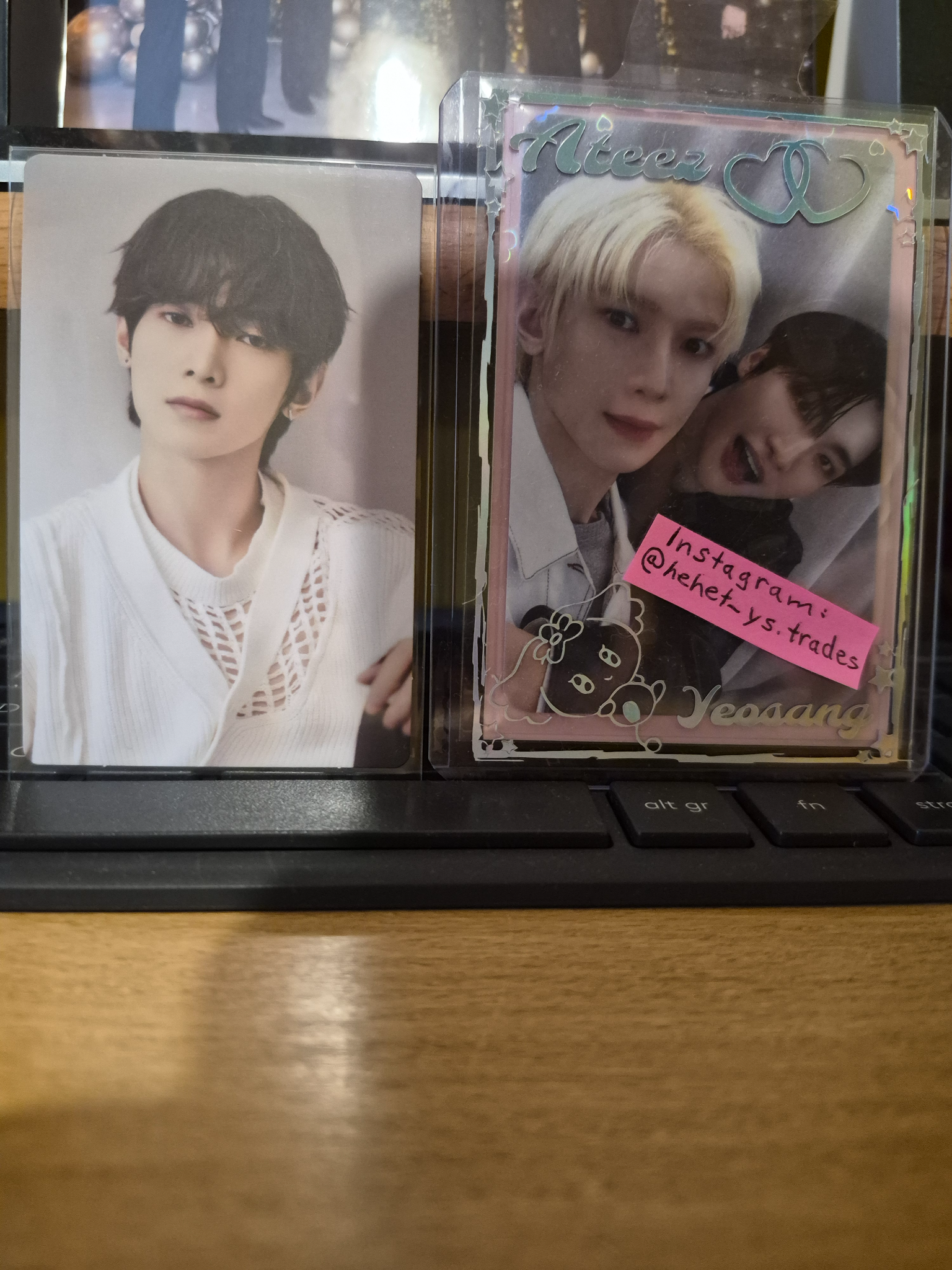 ATEEZ Yeosang ATEEZ - Yeosang - Golden Hour : Part 2 Album album photocard qr card listing photo 1