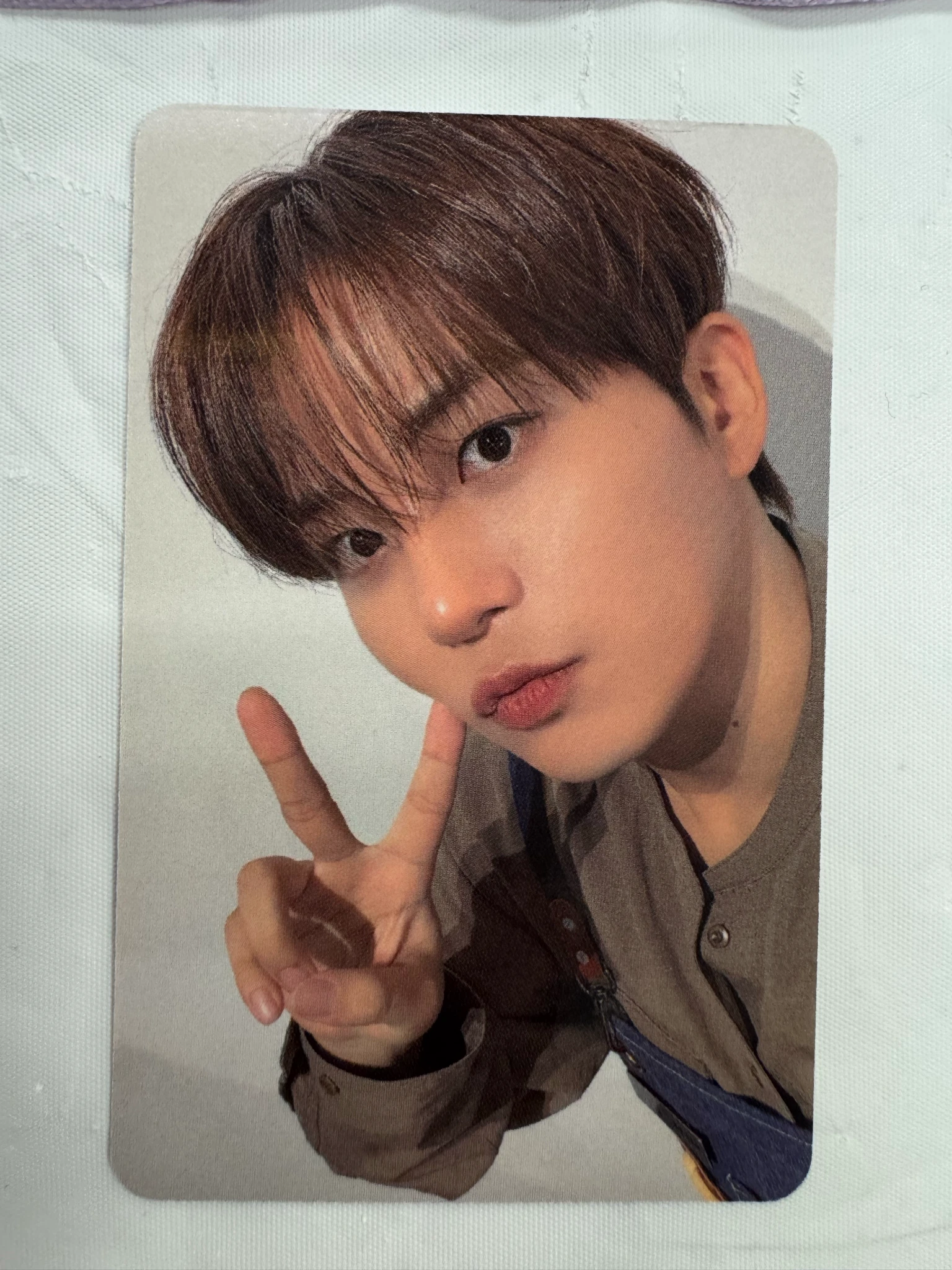 ATEEZ Jongho ATEEZ - Jongho - GOLDEN HOUR : Part.5 Album apple music round 2 double-sided video call (fancall) fansign listing photo 1