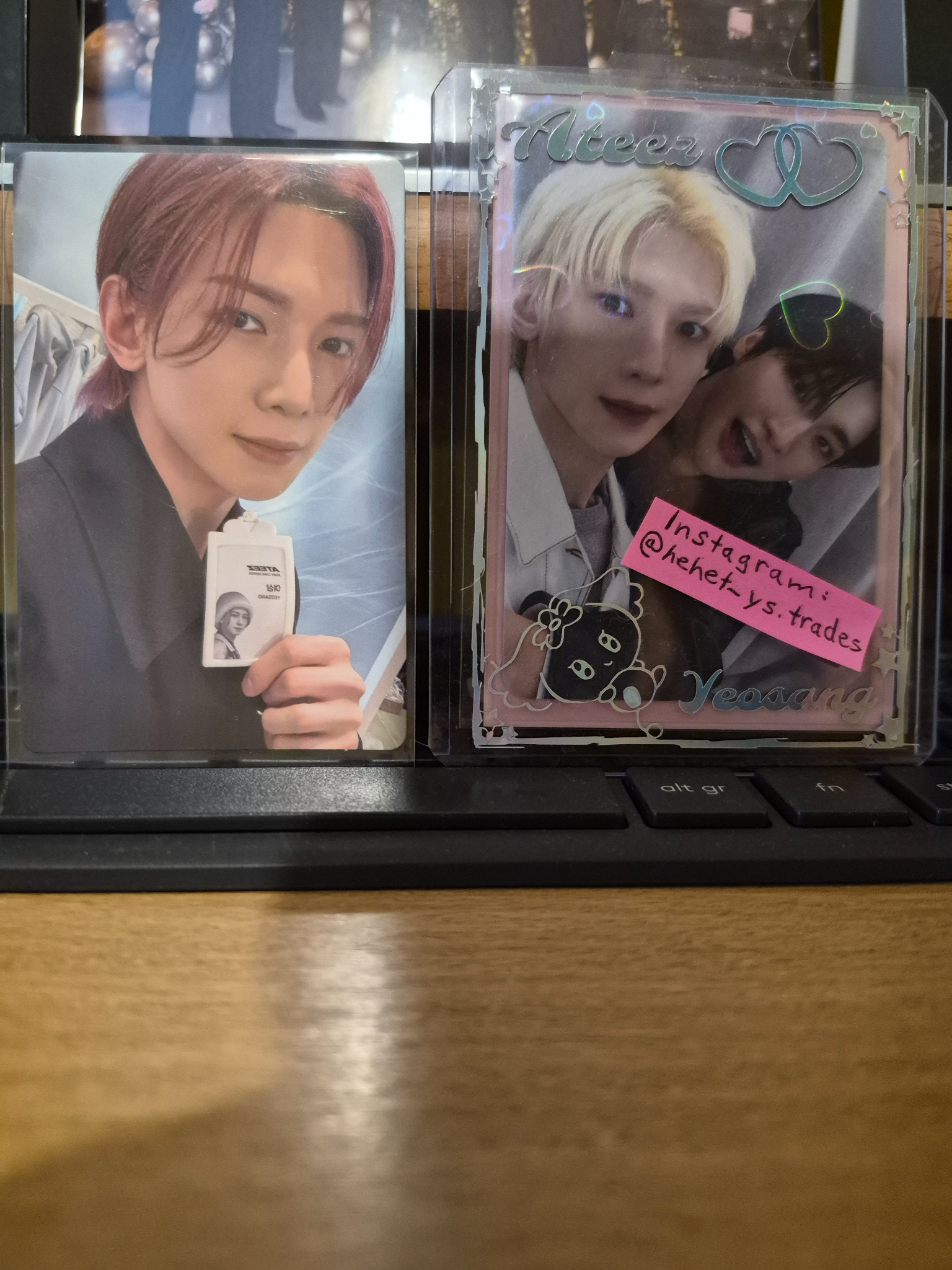 ATEEZ Yeosang ATEEZ - Yeosang - Golden Hour : Part.3 Album poca album album photocard version 1 listing photo 1