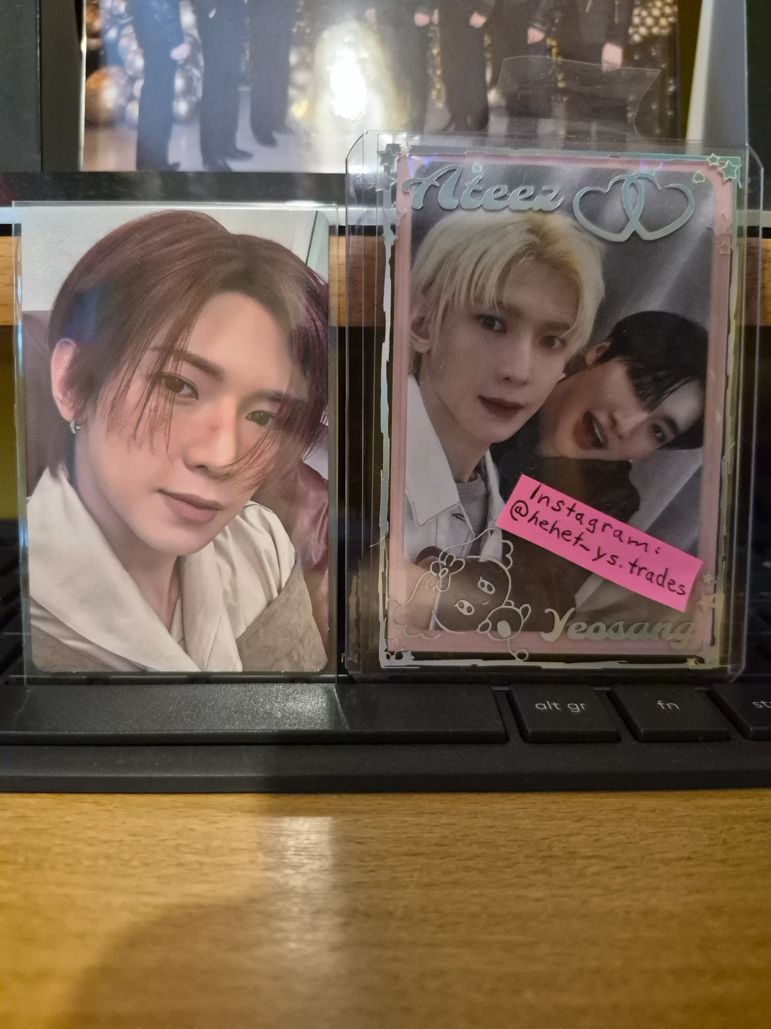 ATEEZ Yeosang ATEEZ - Yeosang - Golden Hour : Part.3 'In Your Fantasy Edition' Album album photocard poca album listing photo 1