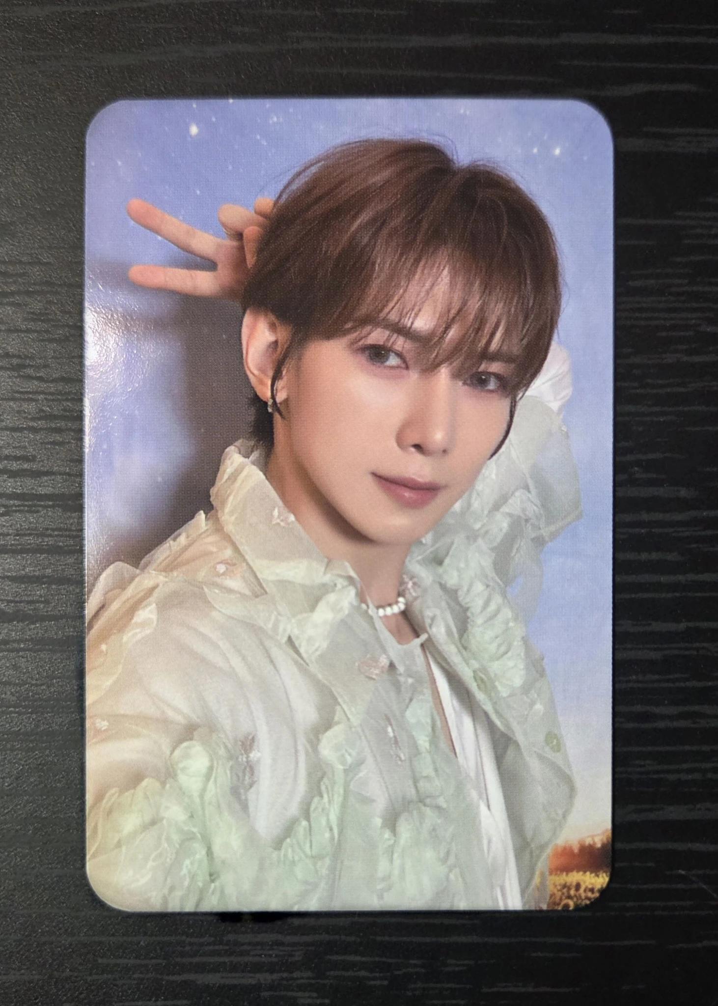 ATEEZ Yeosang ATEEZ - Yeosang - Golden Hour : Part.2 Album fromm store fanplee withmuu music planet jump up makestar minirecord shop pob (pre-order benefit) listing photo 1