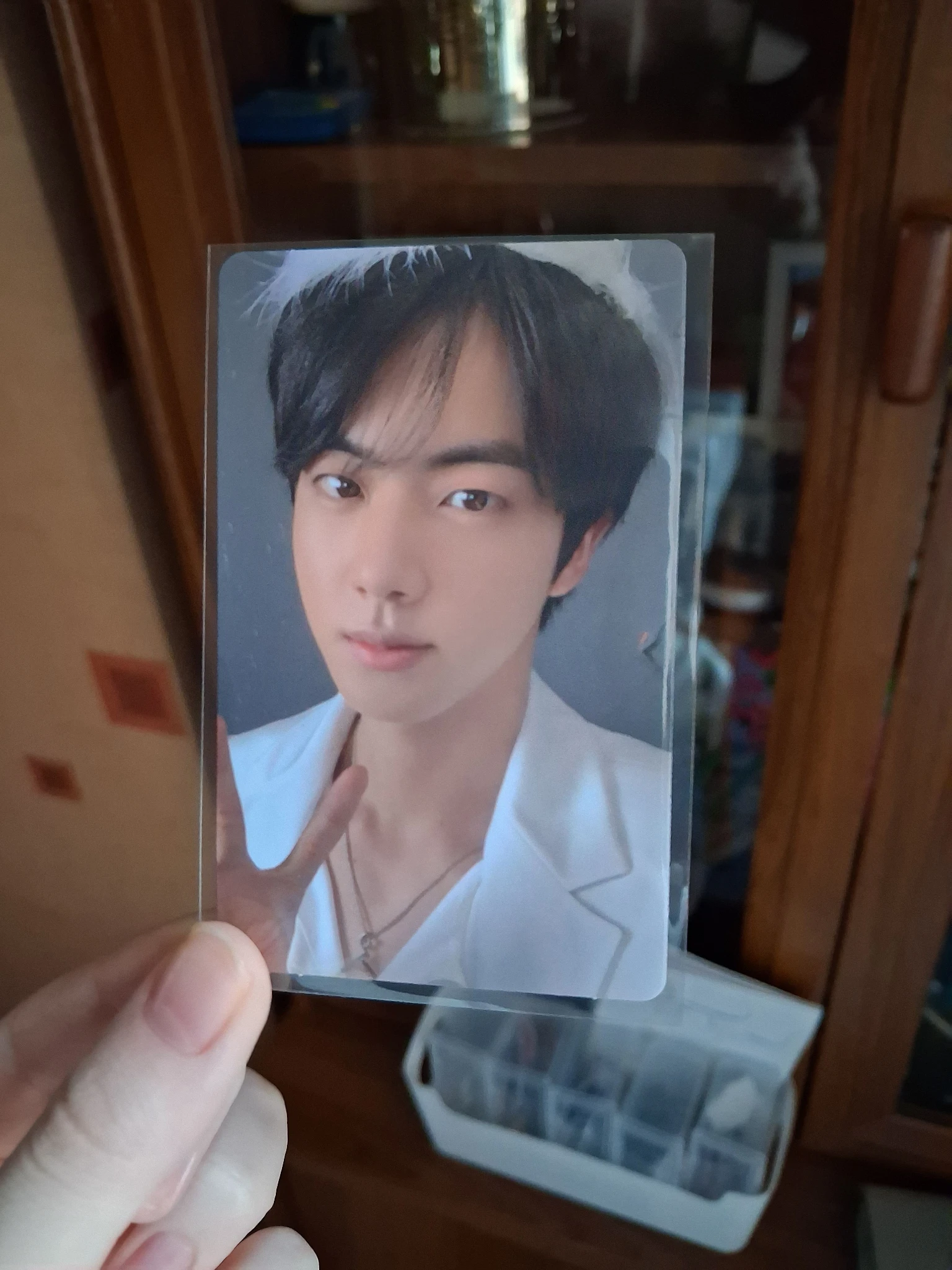 BTS Jin BTS - Jin - Map of the Soul: 7 Album album photocard ver. 1 listing photo 1