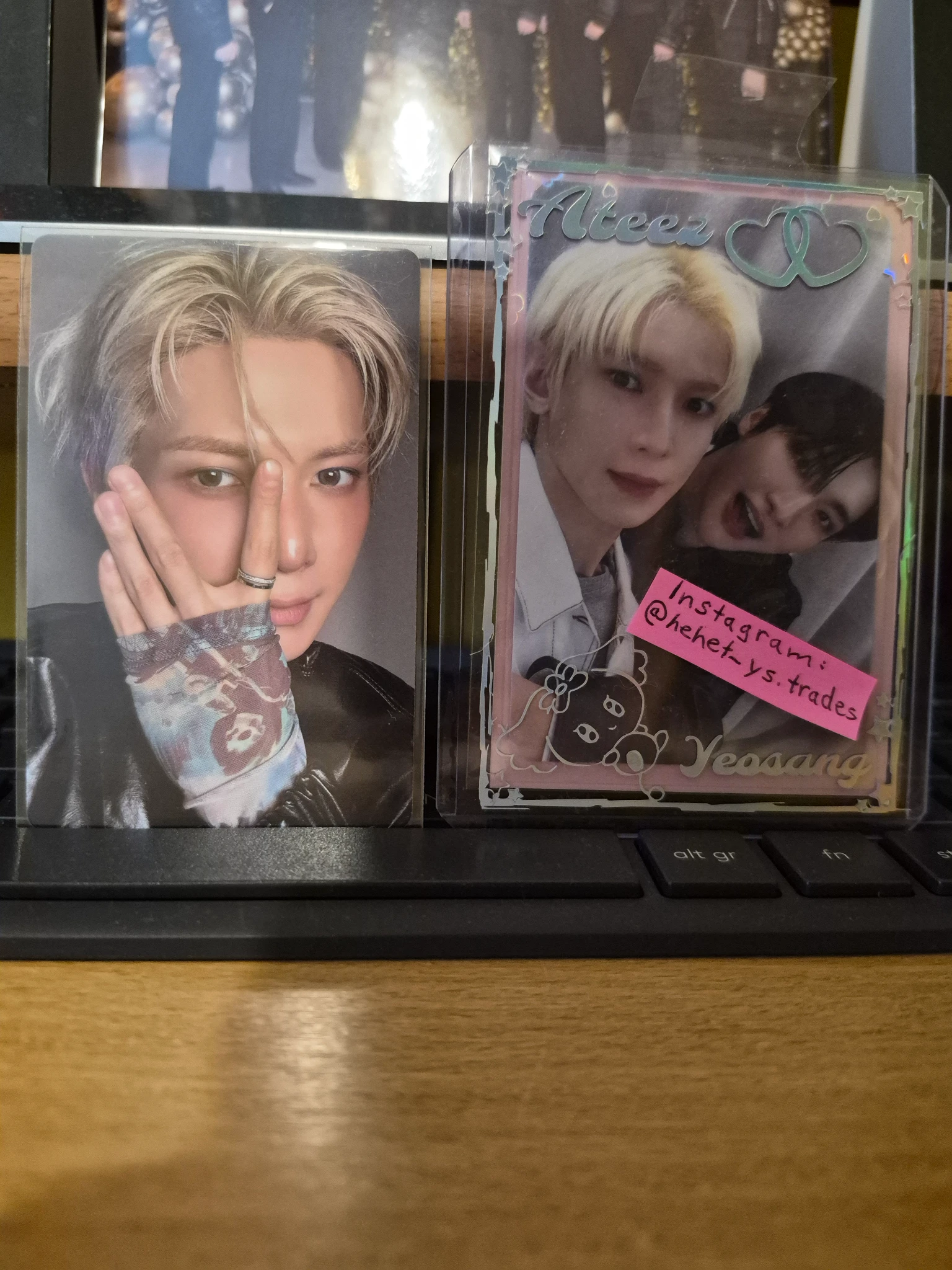 ATEEZ Yeosang ATEEZ - Yeosang - GOLDEN HOUR : Part.5 Album international exclusive hello82 listing photo 1