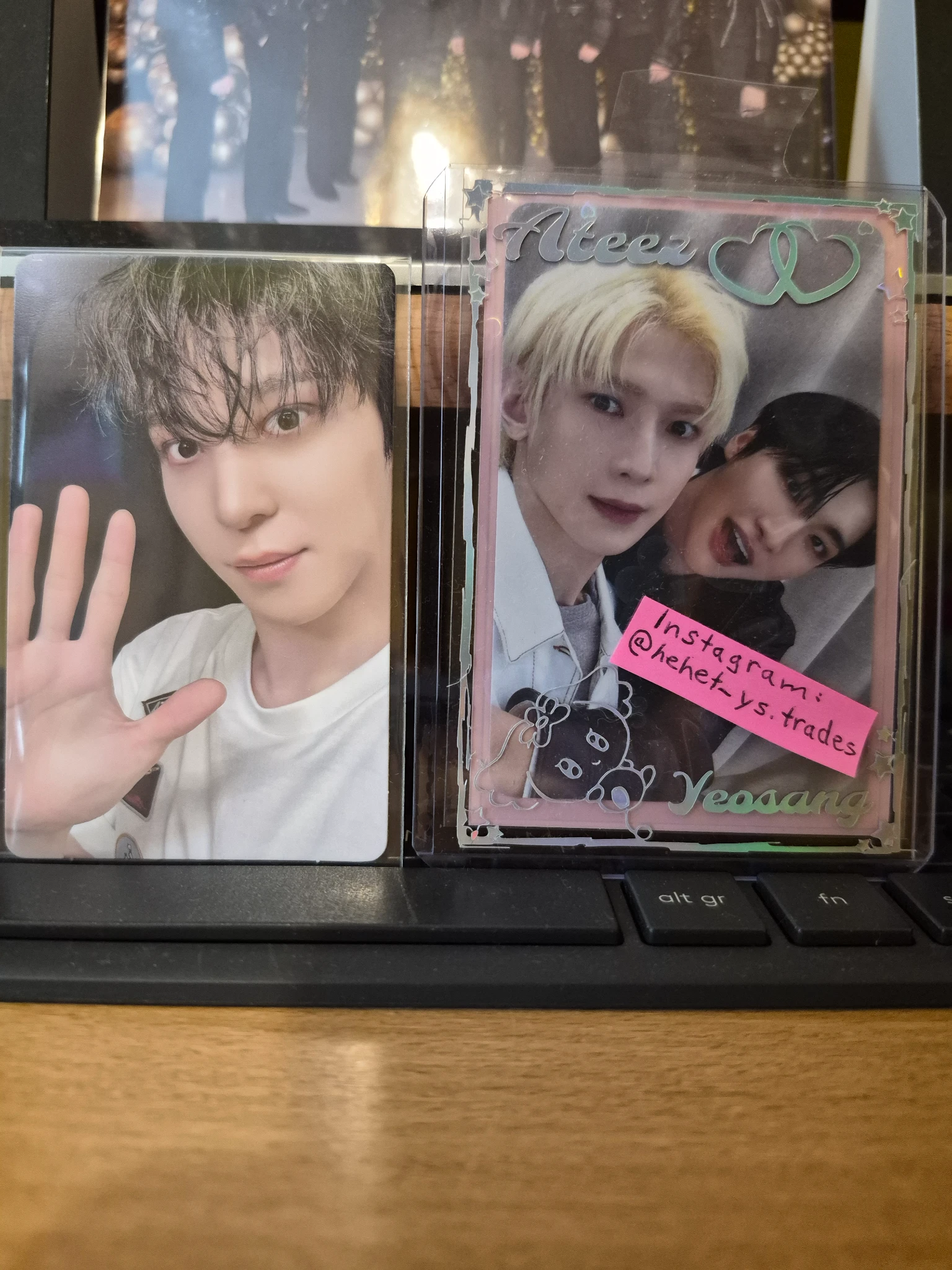 ATEEZ Yunho ATEEZ - Yunho - 8ROOM Other trading card B version listing photo 1