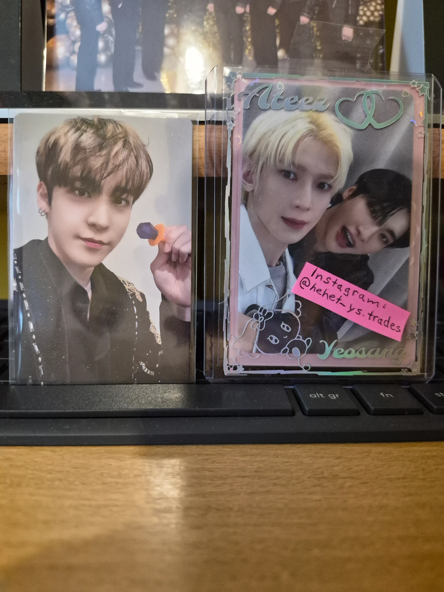 ATEEZ Yunho ATEEZ - Yunho - SPIN OFF : FROM THE WITNESS Album pob (pre-order benefit) hello82 listing photo 1