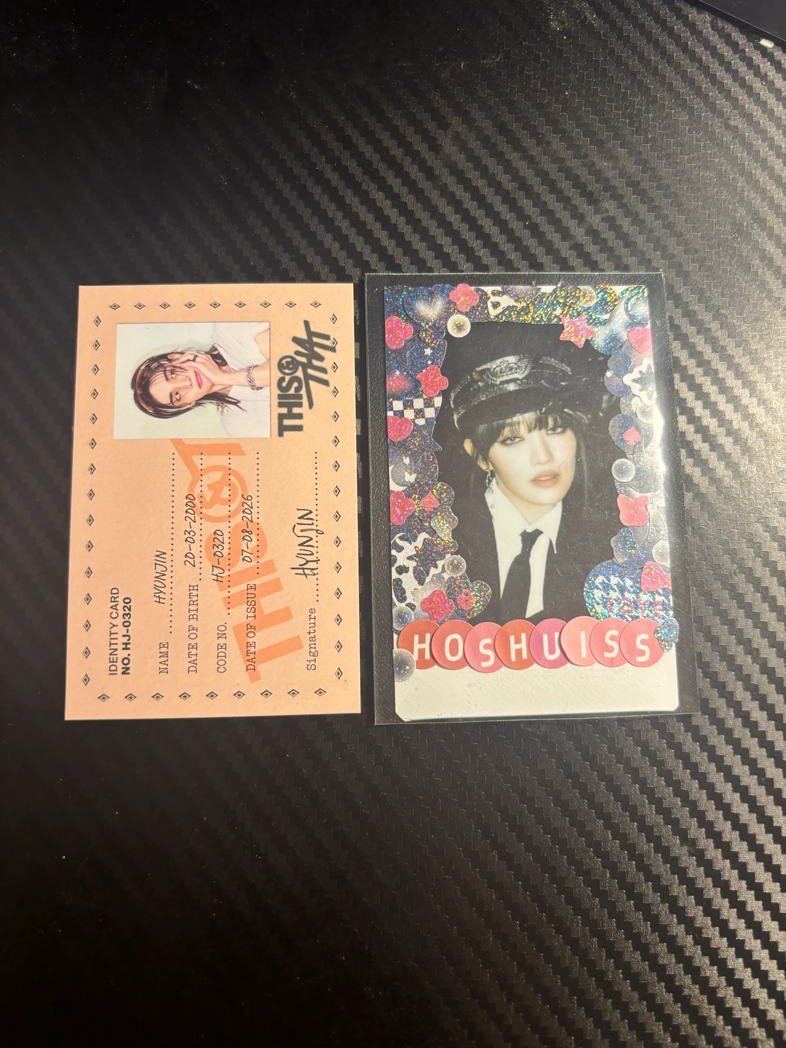 Stray Kids Hyunjin Stray Kids - Hyunjin - This & That Album id card that version album photocard listing photo 1