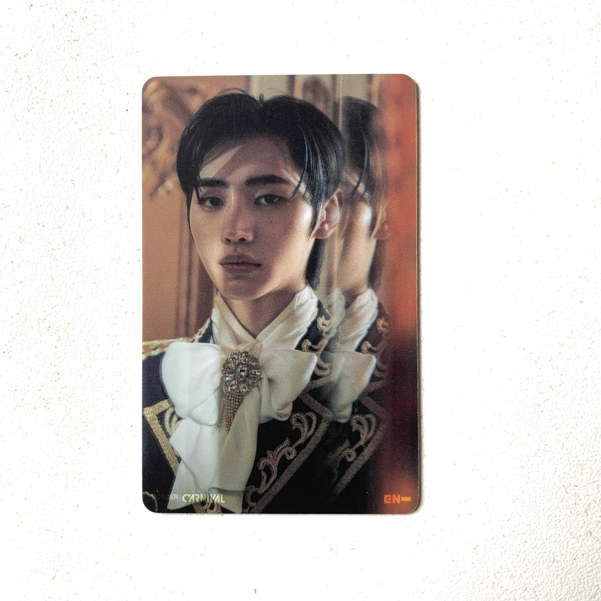ENHYPEN Sunghoon ENHYPEN - Sunghoon - BORDER: CARNIVAL Album pre-order benefit (pob) lucky draw mecima soundwave listing photo 1