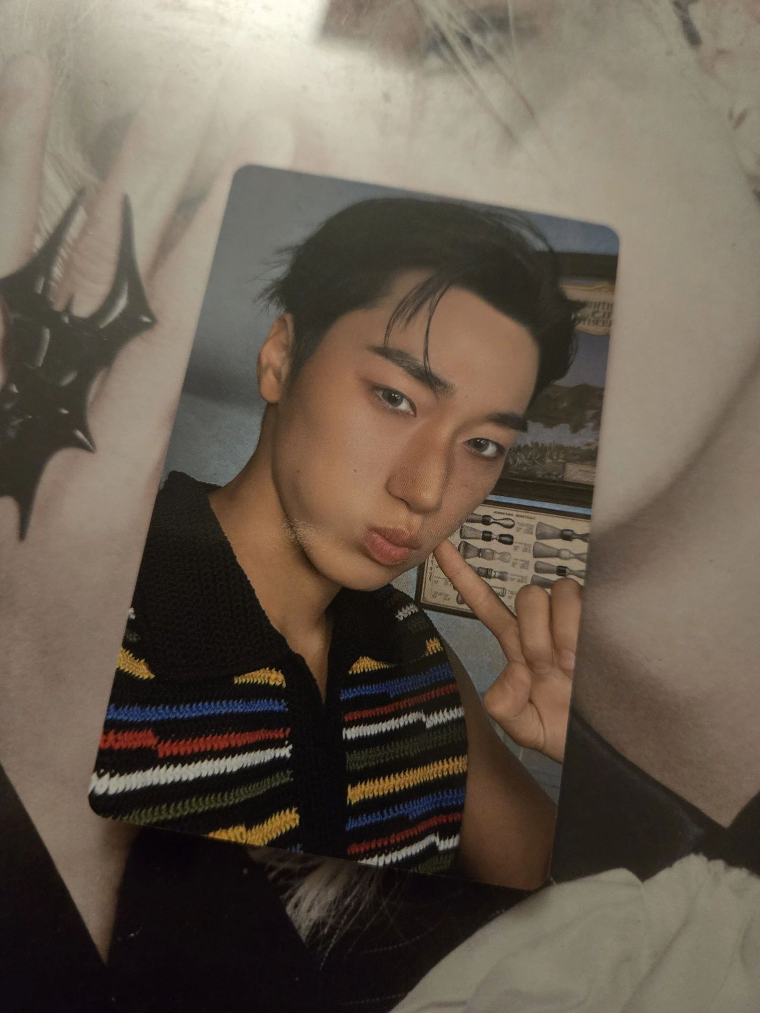 ATEEZ San ATEEZ - San - GOLDEN HOUR : Part.5 Album album photocard cd player listing photo 1