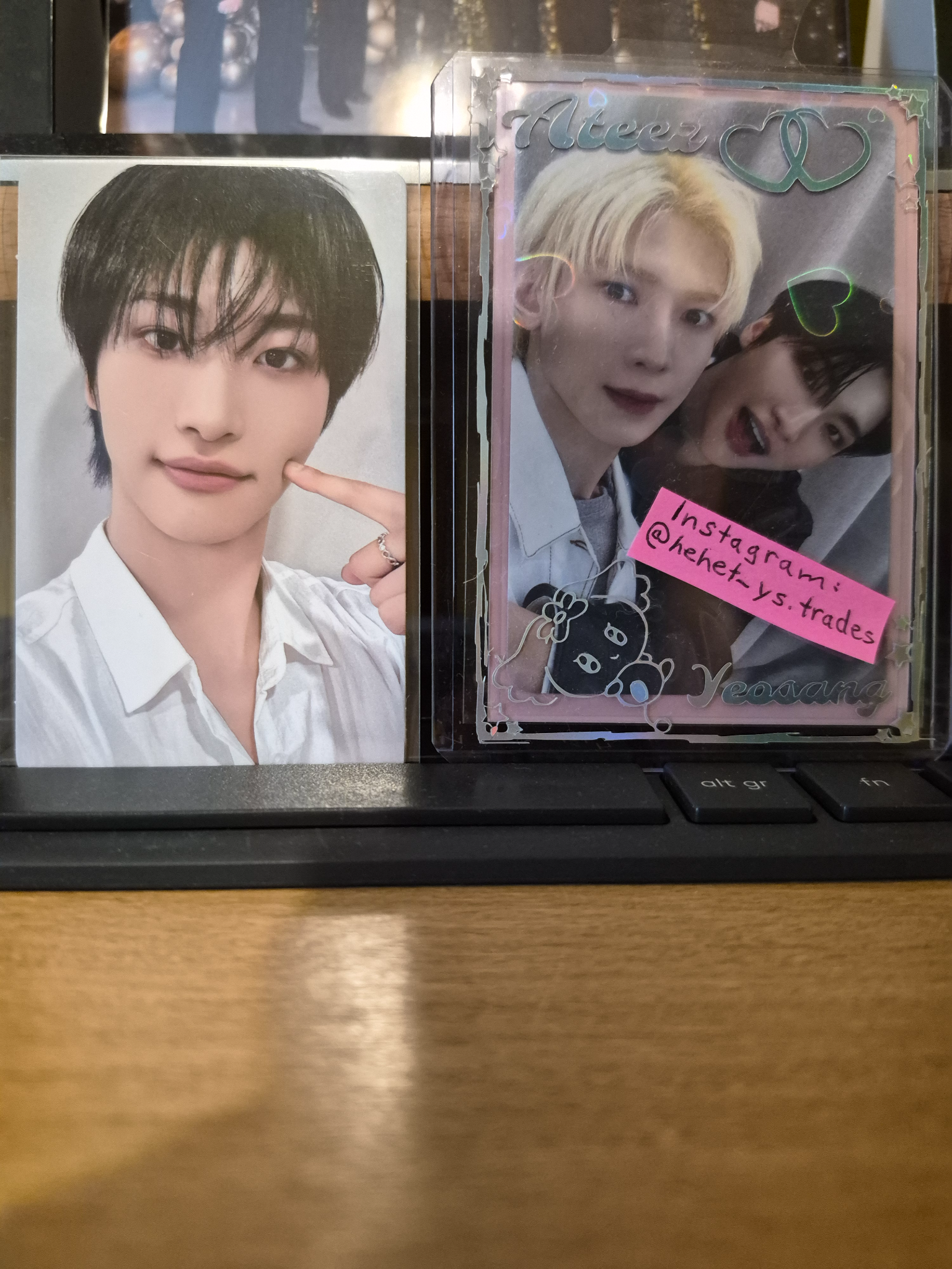 ATEEZ Seonghwa ATEEZ - Seonghwa - 8ROOM Other trading card B version listing photo 1